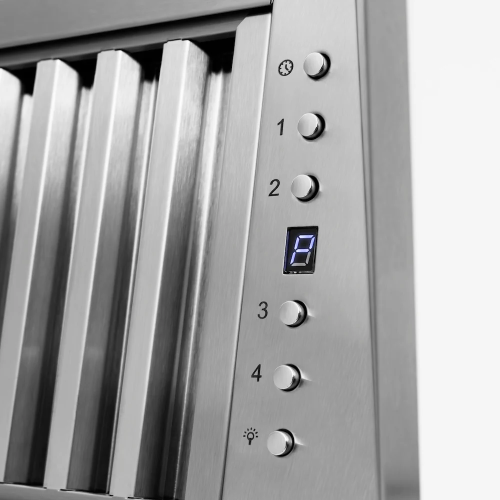 ZLINE 30 in. Wooden Wall Mount Range Hood in Rustic Bright White Finish (355WW-30) - Image 5