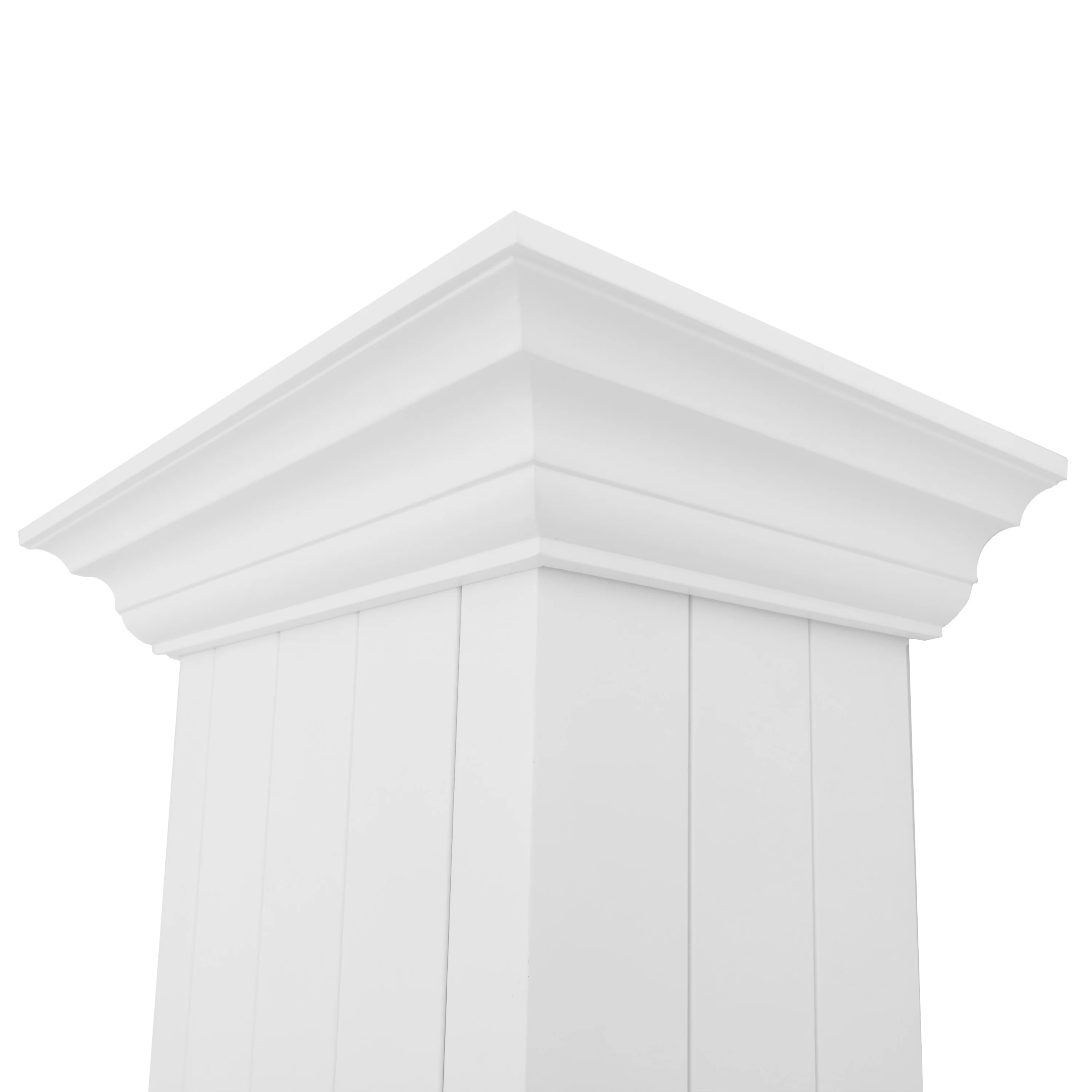 ZLINE 30 in. Wooden Wall Mount Range Hood in Shiplap Bright White Finish (KPWW-30) - Image 7