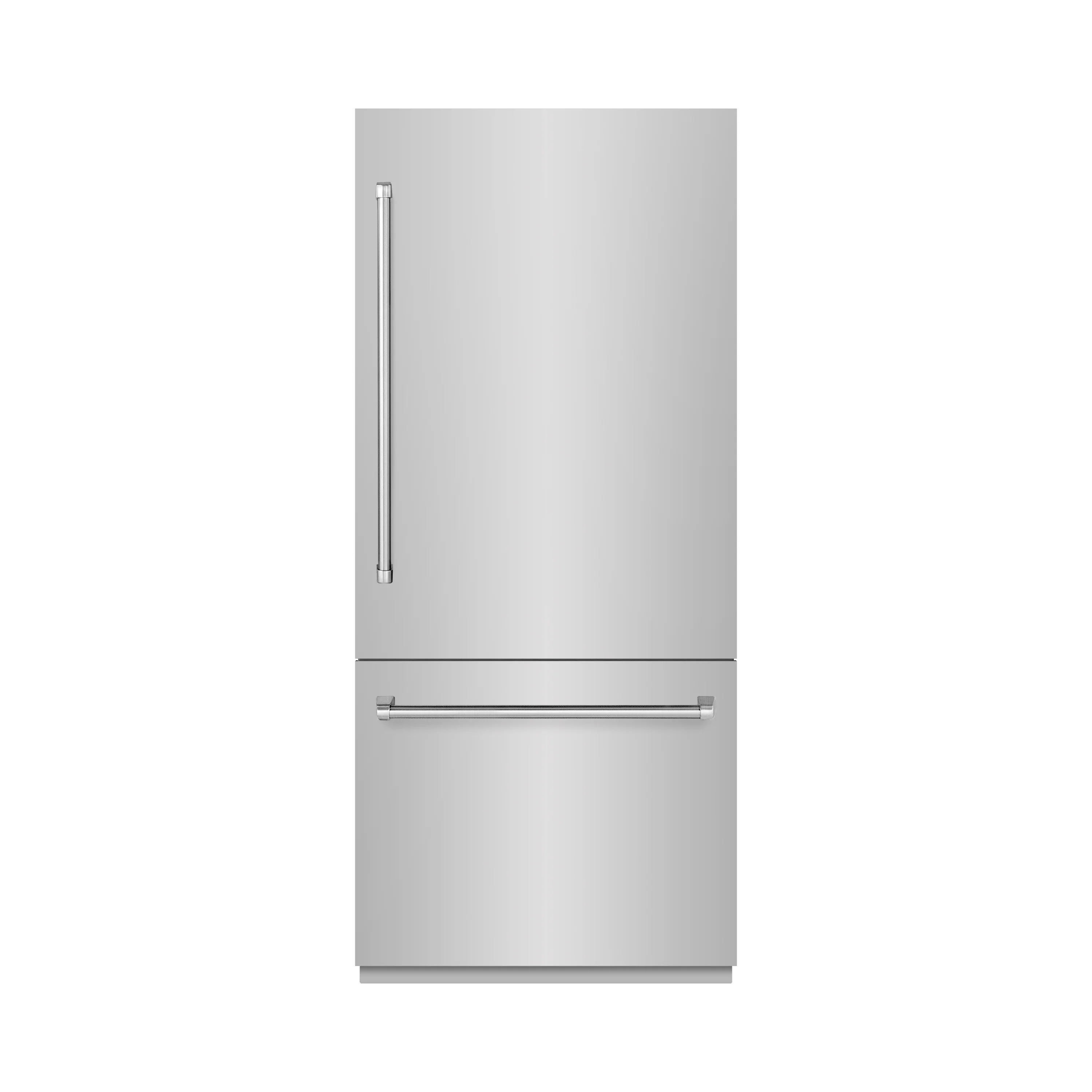ZLINE 36 in. 19.8 cu. ft. Built-In Bottom Freezer Refrigerator with Water Dispenser and Ice Maker in Stainless Steel (RBIT-304-36) - Image 5