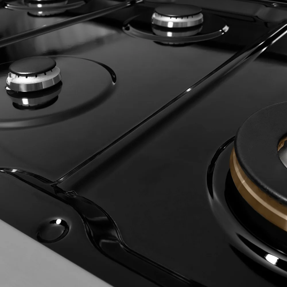 ZLINE 36 in. Classic Gas Rangetop with 6 Burners and Porcelain Cooktop in Stainless Steel (RT36) - Image 3