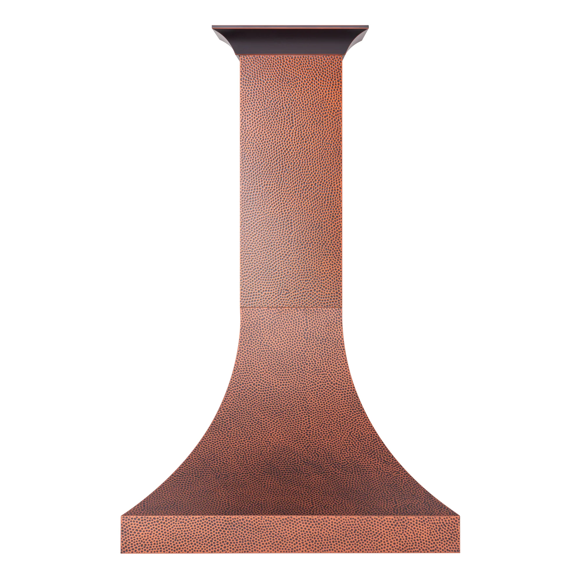 ZLINE 36" Designer Series Hand-HammeredCopper Finish Ducted Wall Range Hood (8632H-36) - Image 8