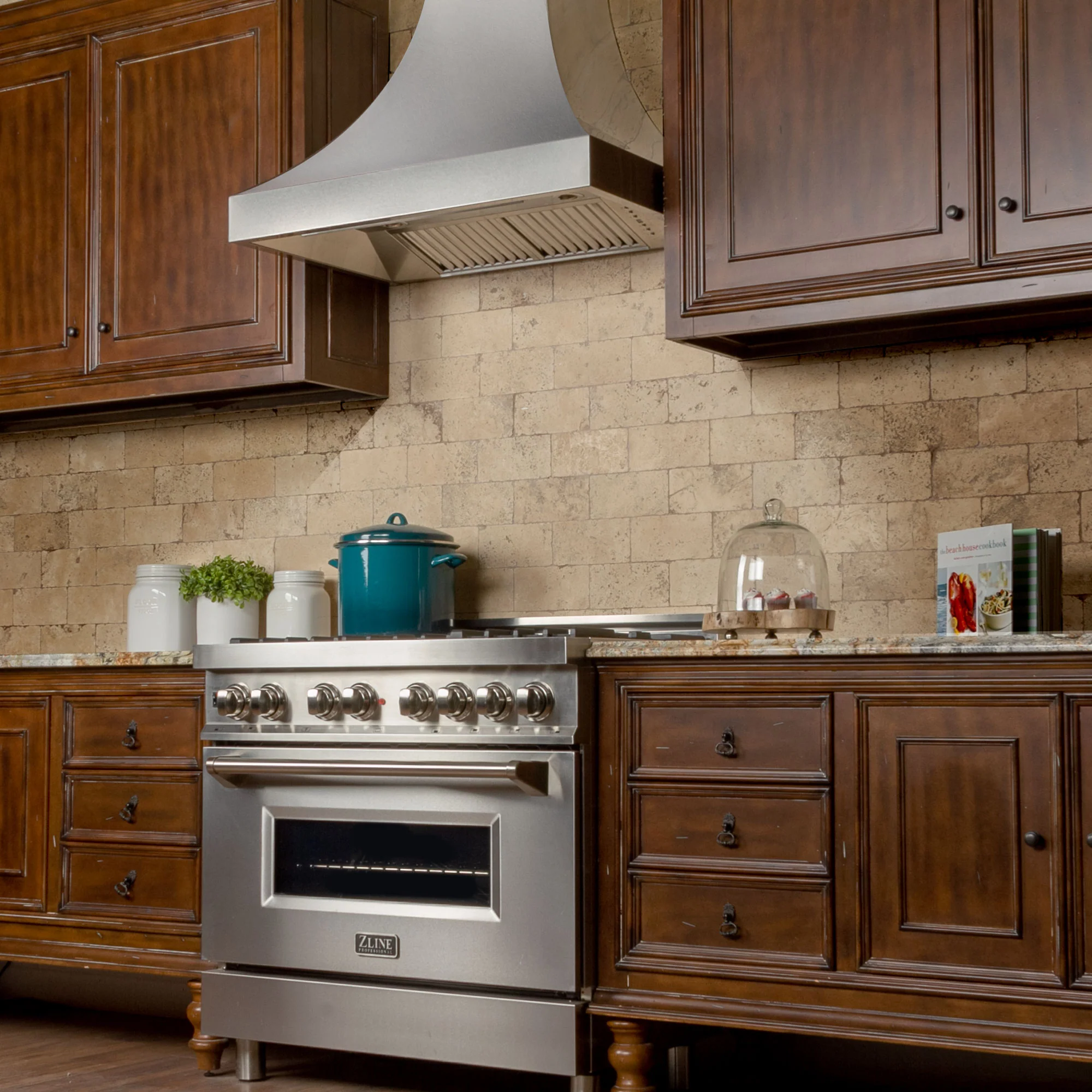 ZLINE 36" Designer Series Fingerprint Resistant Stainless Steel Ducted Wall Range Hood (8632S-36) - Image 9