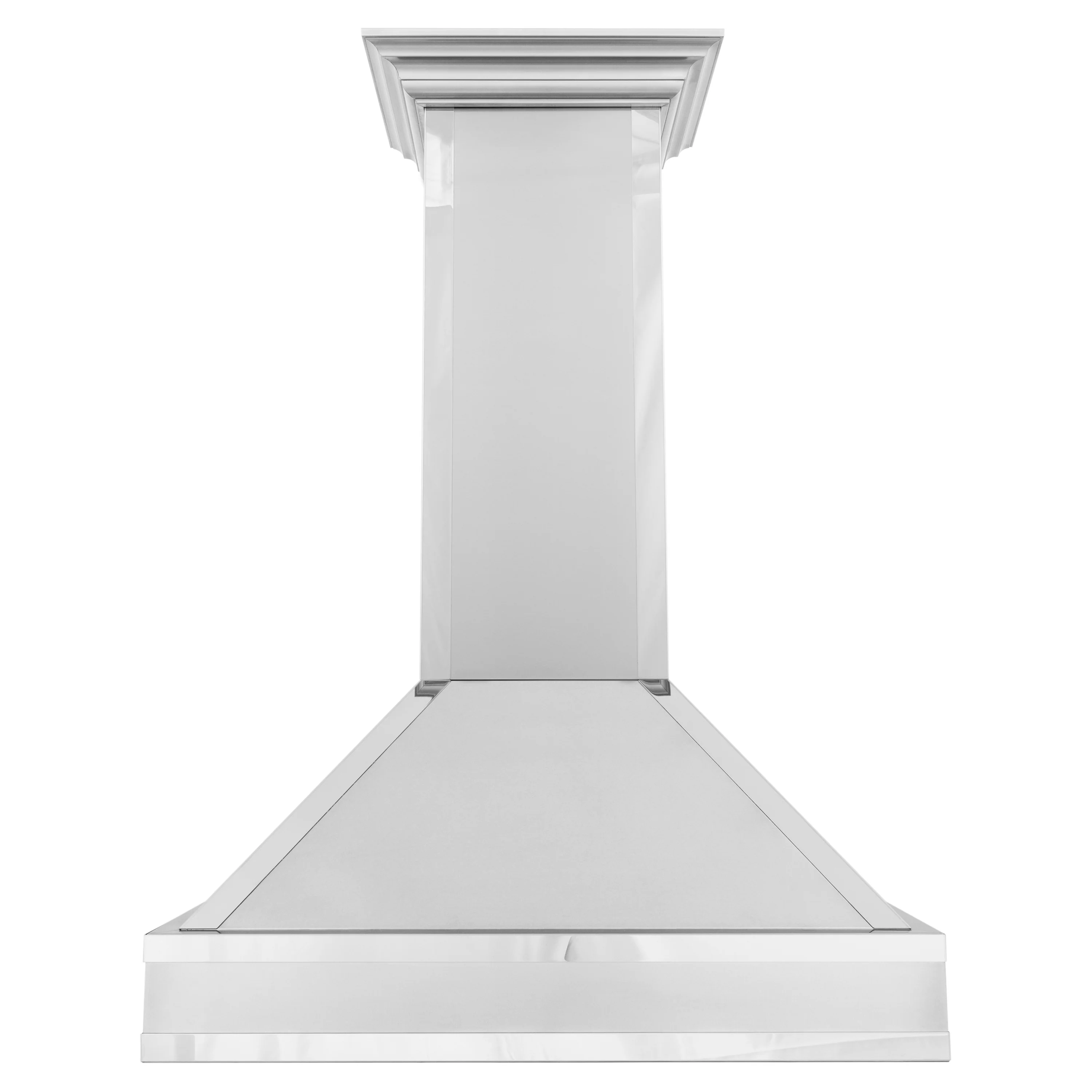 ZLINE 36" Designer Series Ducted Wall Mount Range Hood in Fingerprint Resistant Stainless Steel with Mirror Accents (655MR-36) - Image 6