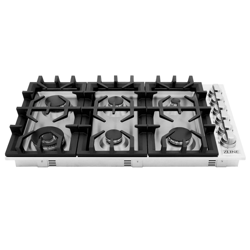 ZLINE 36 in. Gas Cooktop with 6 Burners (RC36) - Image 4