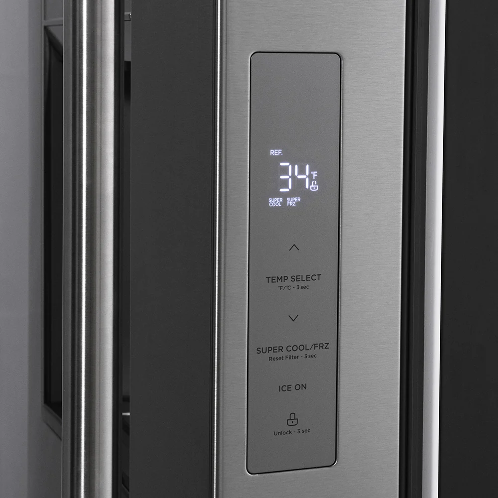 ZLINE 36 in. 28.9 cu. ft. Standard-Depth French Door External Water Dispenser Refrigerator with Dual Ice Maker in Fingerprint-Resistant Stainless Steel, Open Box-Great Condition - Image 16