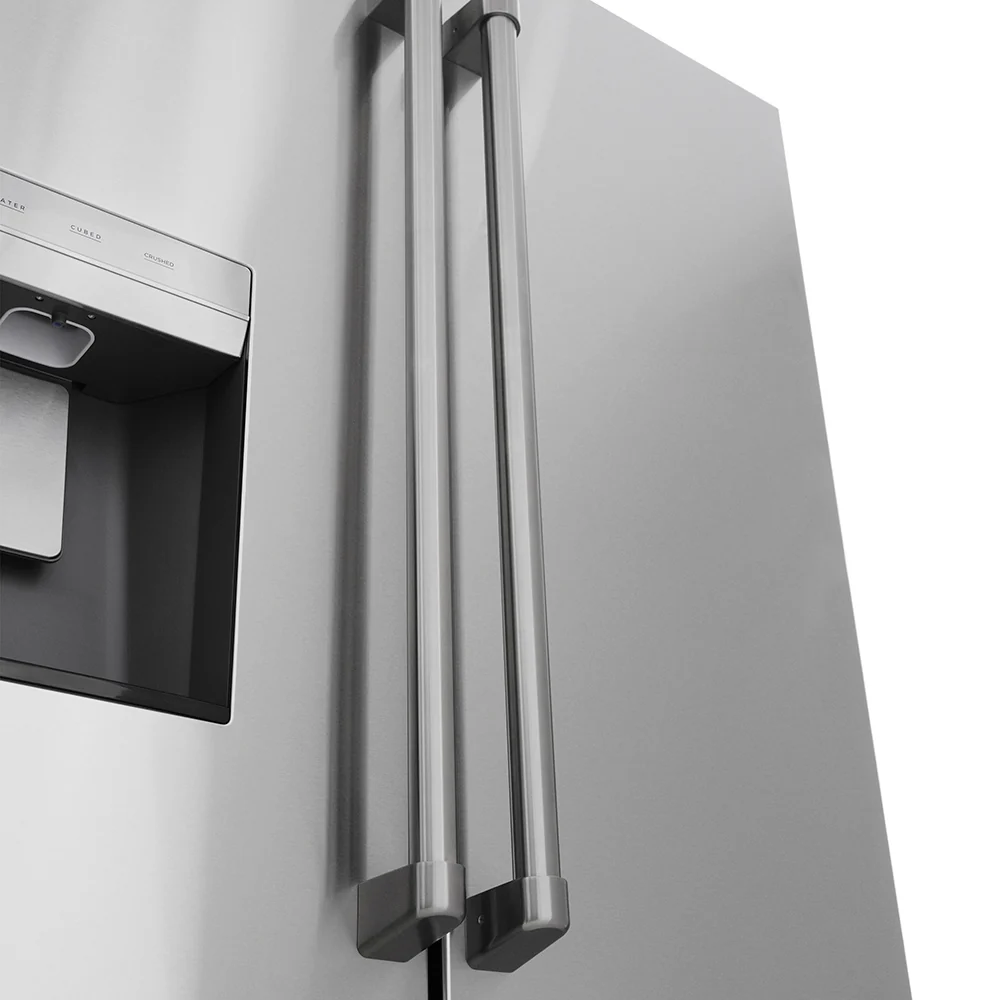 ZLINE 36 in. 28.9 cu. ft. Standard-Depth French Door External Water Dispenser Refrigerator with Dual Ice Maker in Fingerprint-Resistant Stainless Steel, Open Box-Great Condition - Image 9