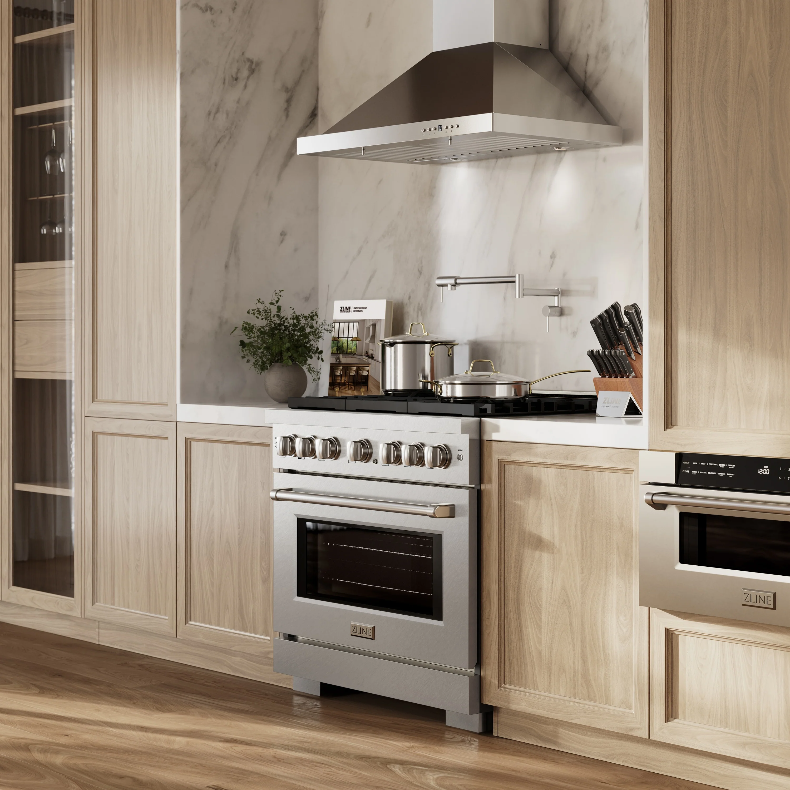 ZLINE 36 in. 5.2 cu. ft. Paramount Dual Fuel Range with 6 Burner Gas Cooktop and Electric Convection Oven in Satin Stainless Steel, Open Box-Great Condition - Image 17