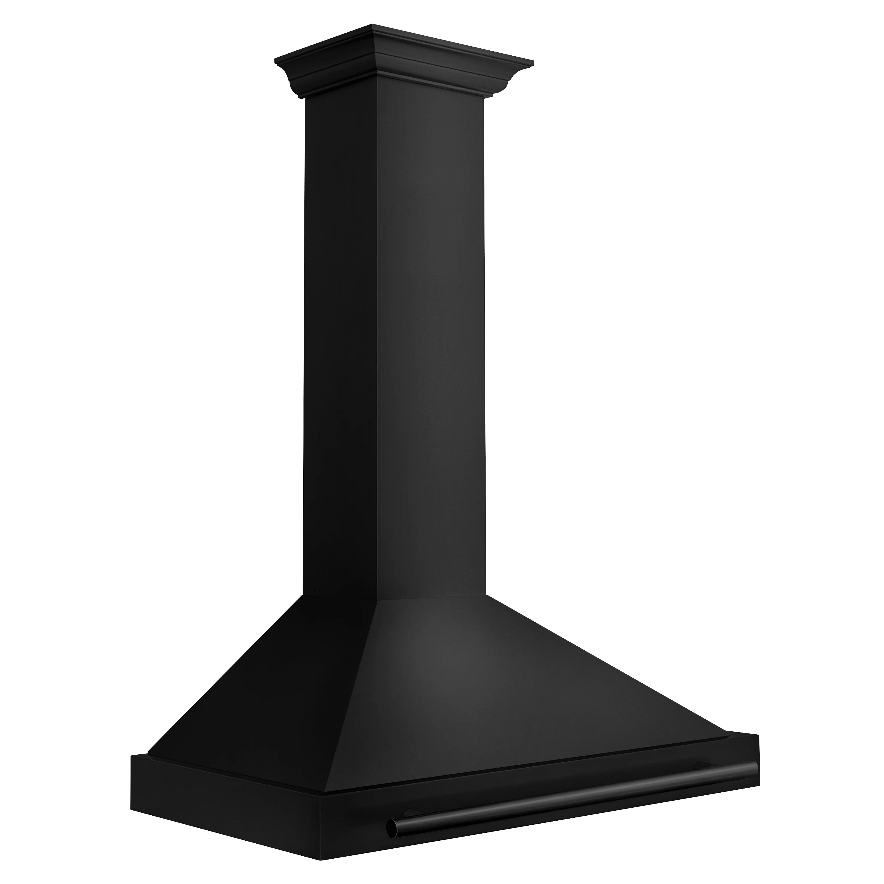 ZLINE 36 in. Convertible Black Stainless Steel Wall Mount Range Hood With Black Stainless Steel Handle, Open Box-Great Condition - Image 3