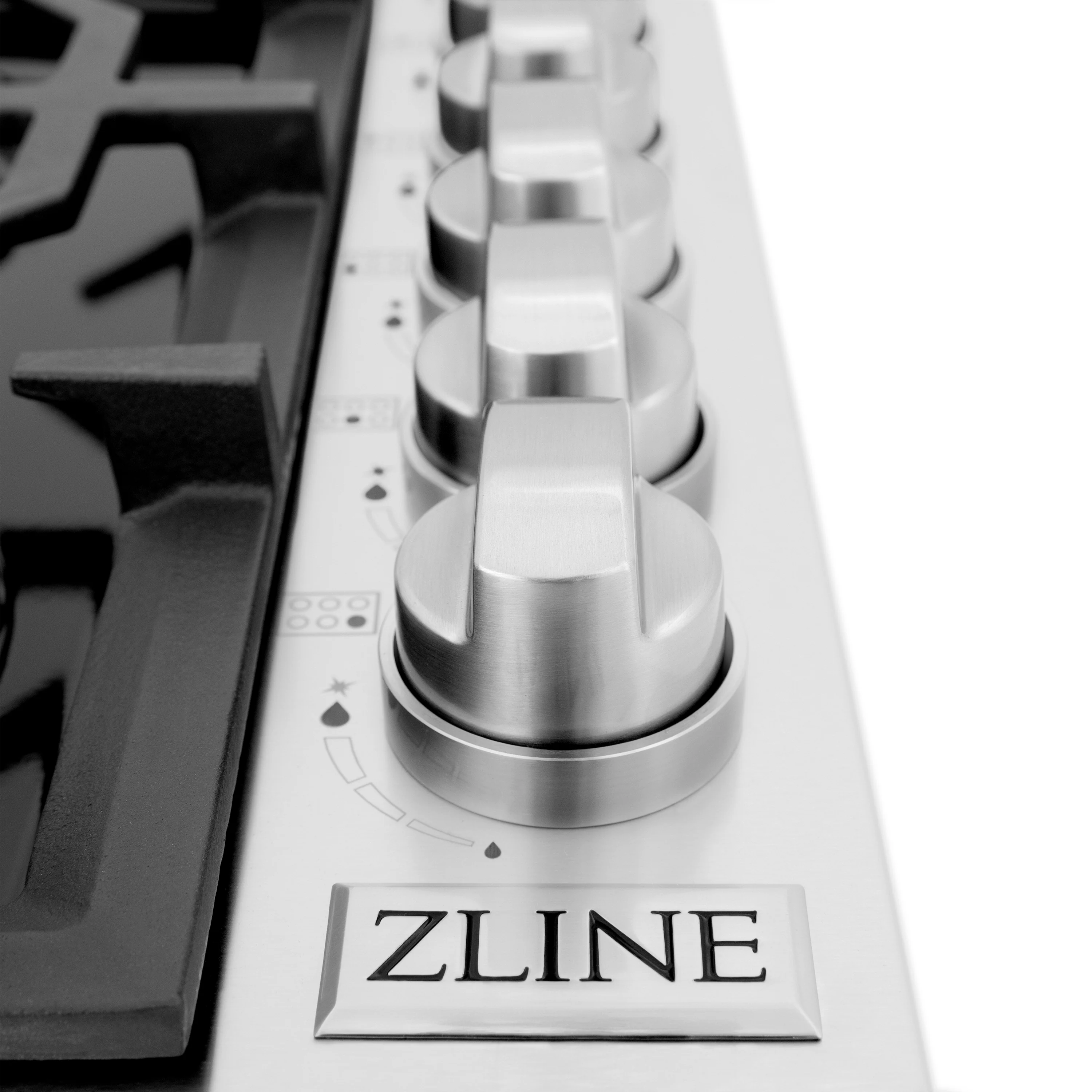 ZLINE 36 in. Gas Cooktop with 6 Burners and Black Porcelain Top, Open Box-Great Condition - Image 5