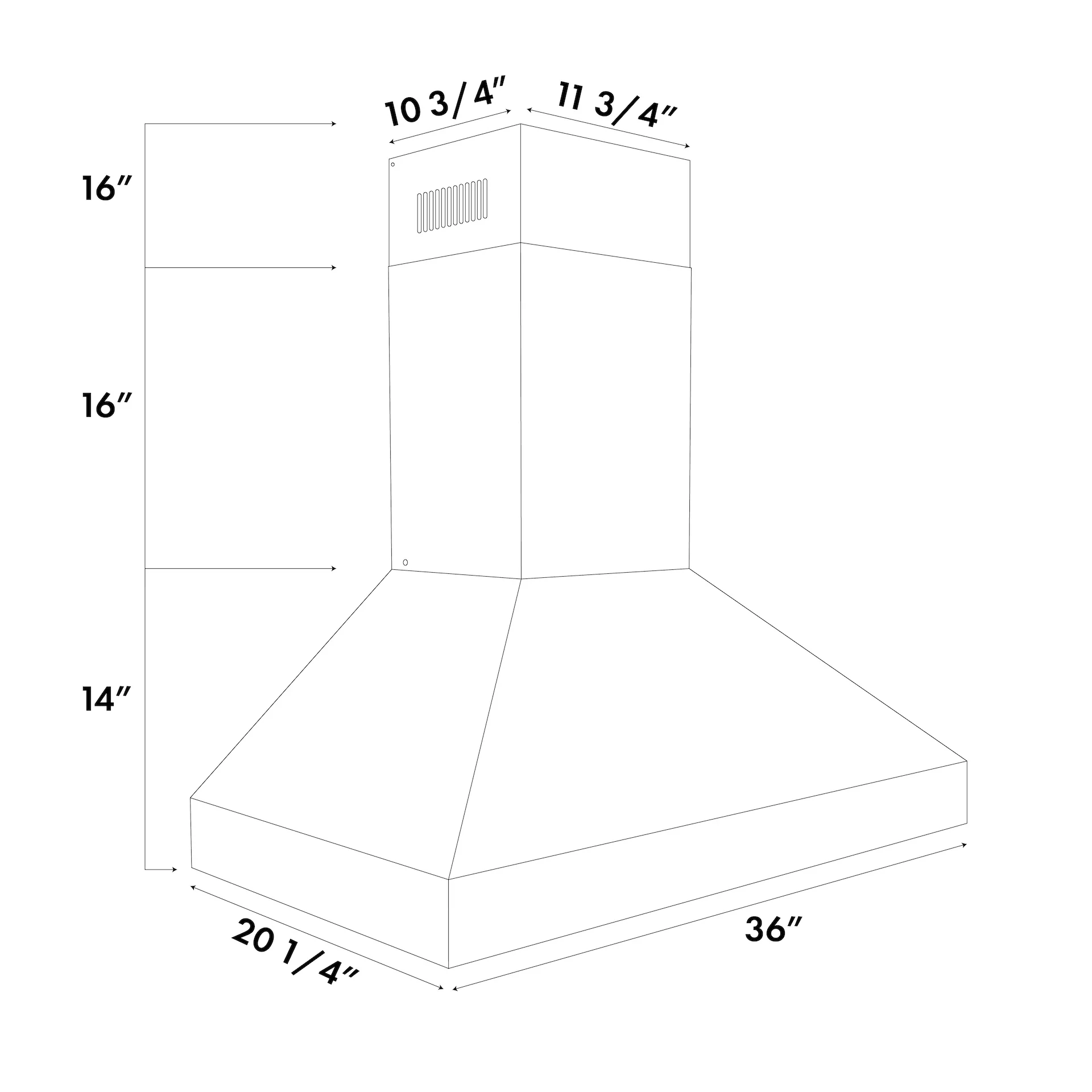 ZLINE 36 in. Professional Convertible Vent Wall Mount Range Hood in Stainless Steel, Open Box-Great Condition - Image 11
