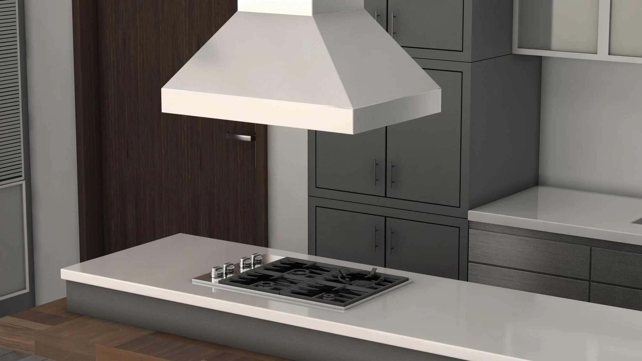 ZLINE Ducted Island Mount Range Hood in Outdoor Approved Stainless Steel (597i-304) - Image 5