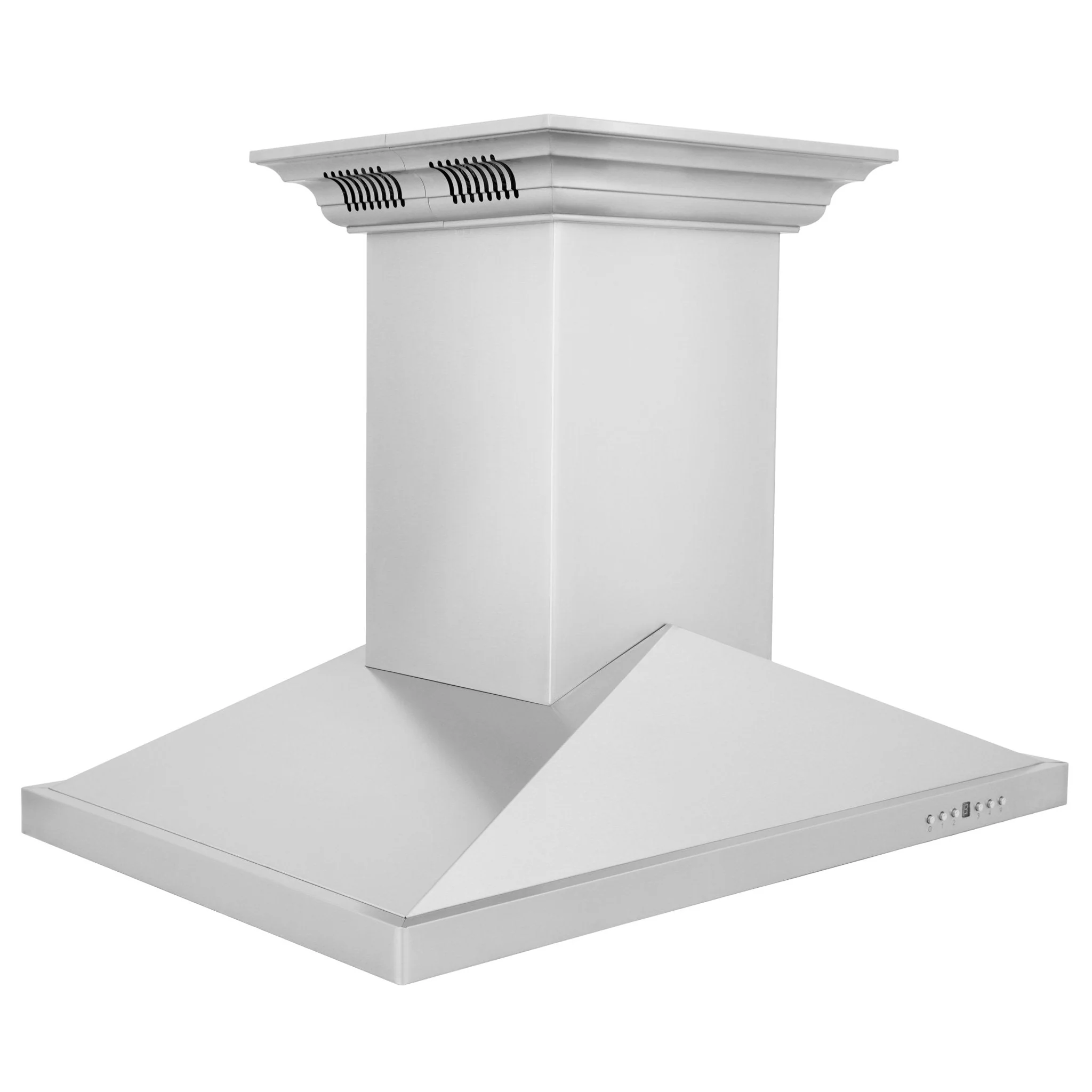 36 in. ZLINE CrownSound™Ducted Vent Island Mount Range Hood in Stainless Steel with Built-in Bluetooth Speakers (GL1iCRN-BT-36) - Image 10