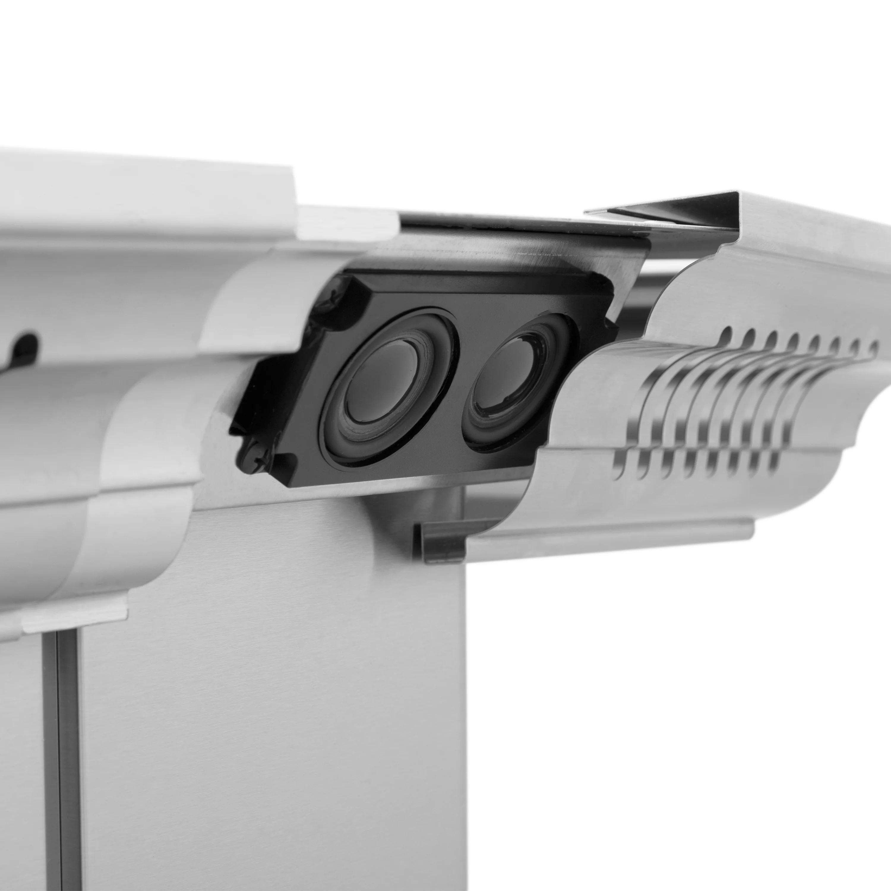 36" ZLINE CrownSound™Ducted Vent Island Mount Range Hood in Stainless Steel with Built-in Bluetooth Speakers (GL9iCRN-BT-36) - Image 11