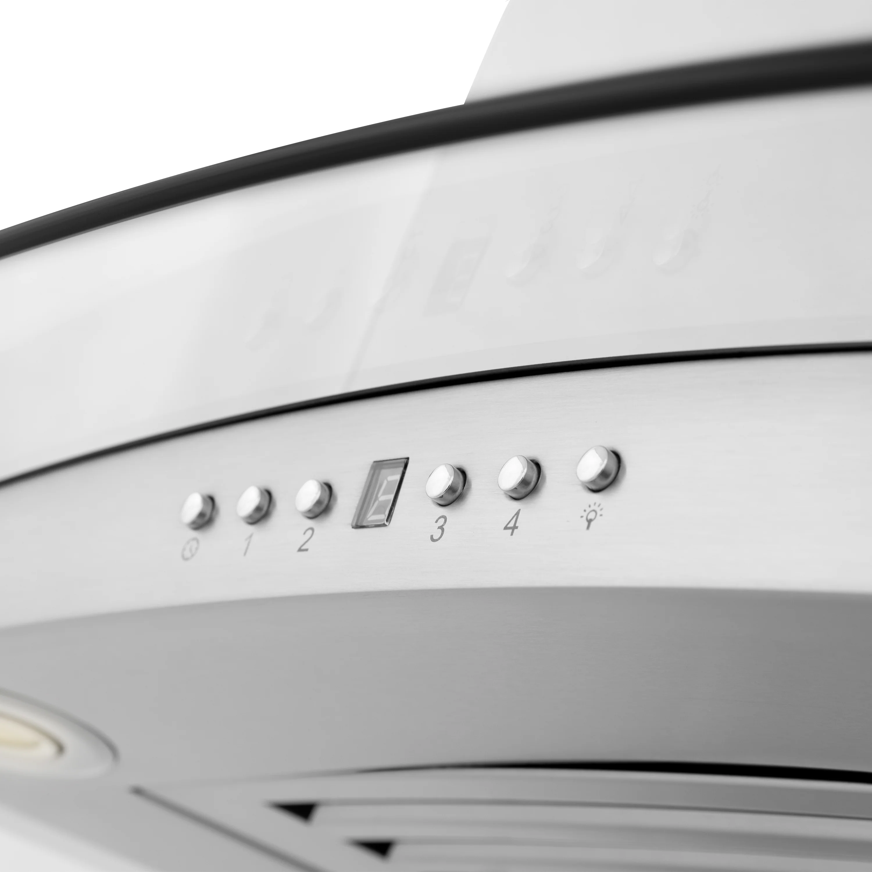 ZLINE 36" Convertible Vent Island Mount Range Hood in Stainless Steel & Glass (GL14i-36) - Image 9