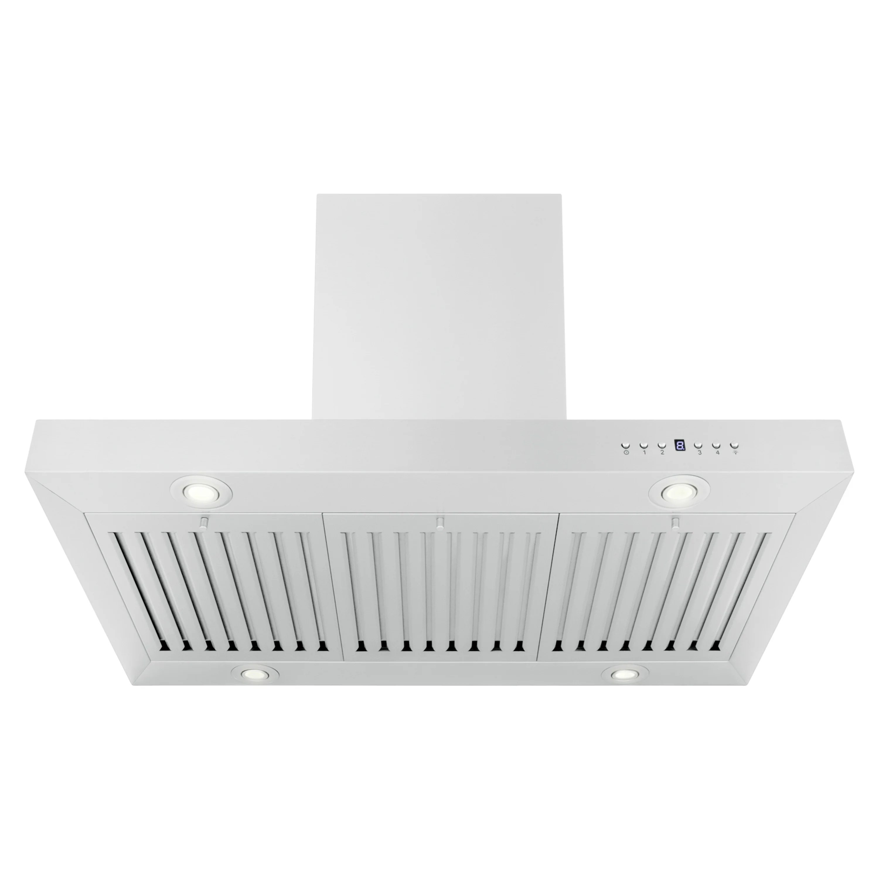 ZLINE 36" Convertible Vent Island Mount Range Hood in Stainless Steel (KE2i-36) - Image 3