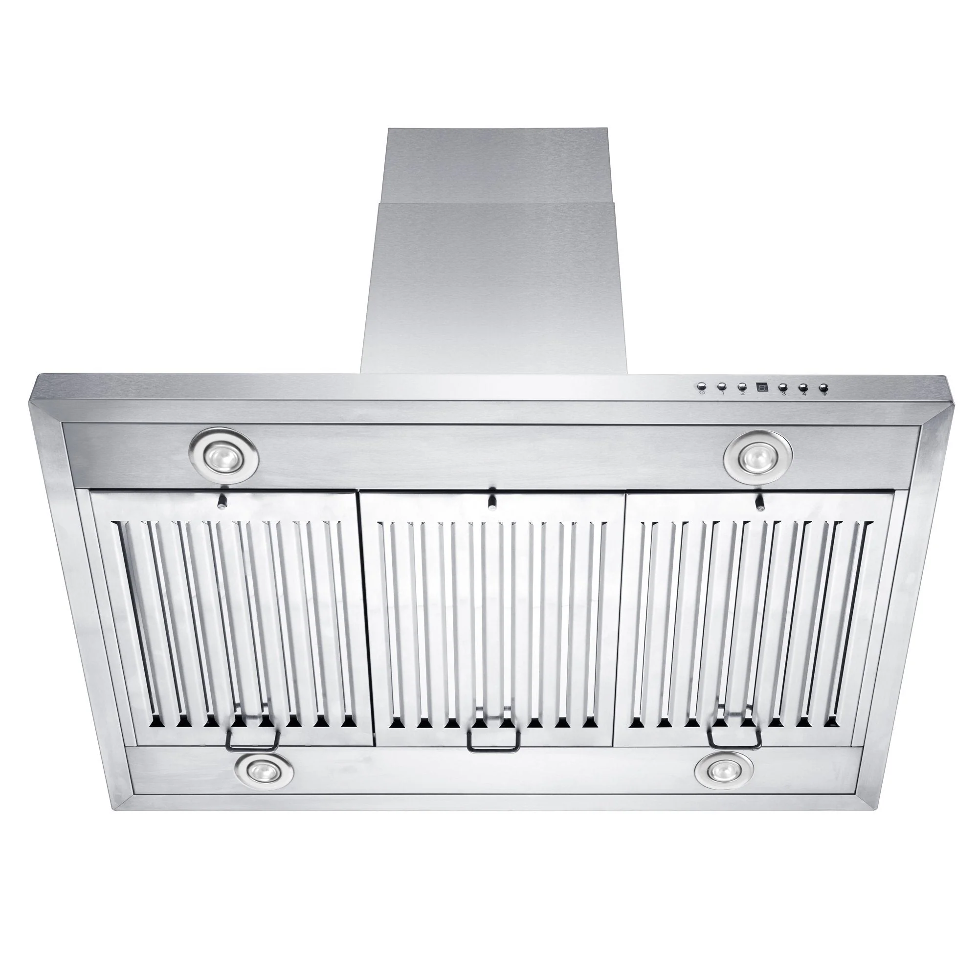 36 in. Ducted Island Mount Range Hood with Dual Remote Blower in Stainless Steel (GL2i-RD-36) - Image 4