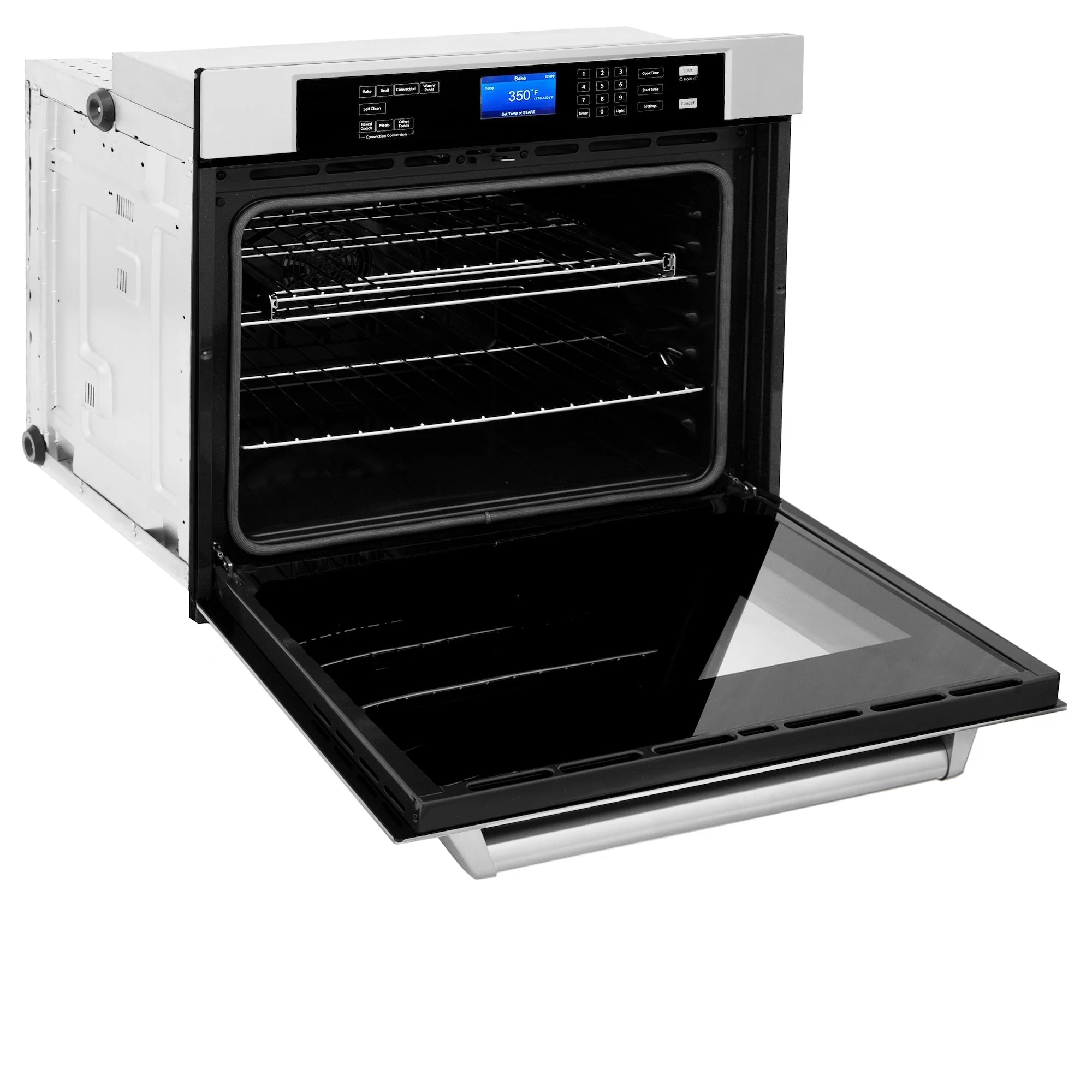 ZLINE Kitchen Package with 36 in. Stainless Steel Rangetop and 30 in. Single Wall Oven (2KP-RTAWS36) - Image 5