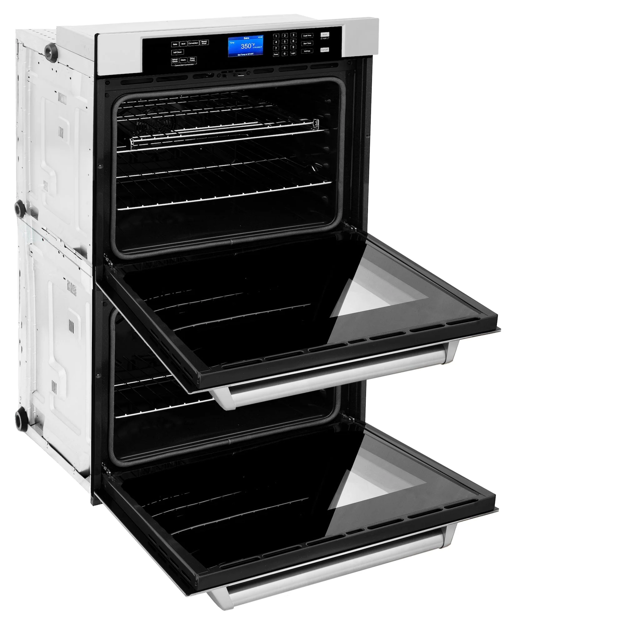 ZLINE Kitchen Package with 36 in. Stainless Steel Rangetop and 30 in. Double Wall Oven (2KP-RTAWD36) - Image 5