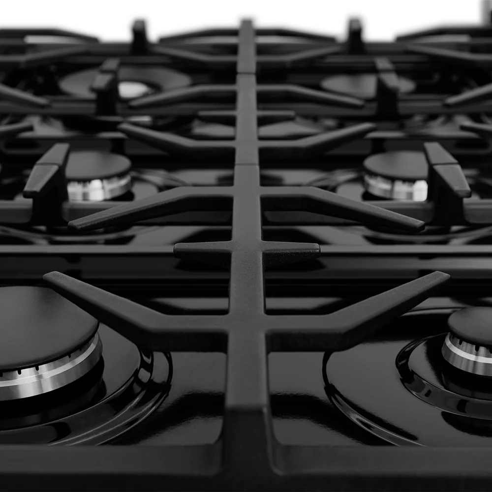 ZLINE 36 in. 4.6 cu. ft. Legacy Dual Fuel Range with 6 Burner Gas Cooktop and Electric Convection Oven in Stainless Steel (RA36) - Image 14