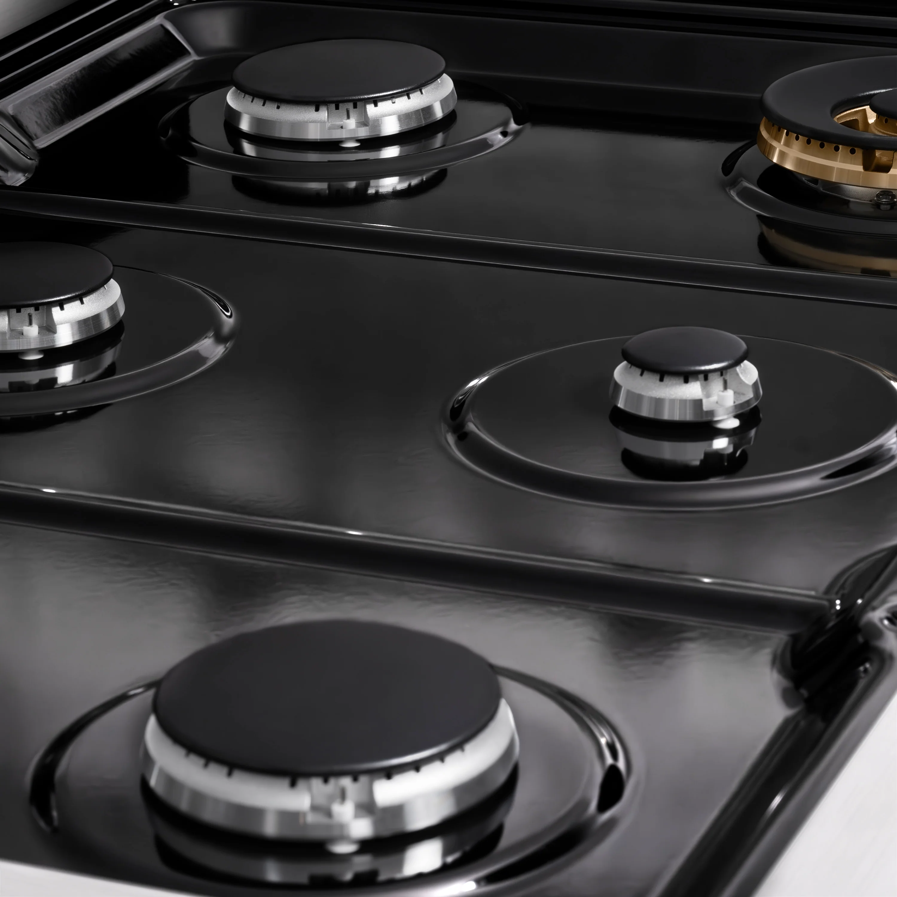 ZLINE 36 in. Paramount Gas Rangetop with 6 Burners and Porcelain Cooktop in Stainless Steel (SRT36) - Image 5