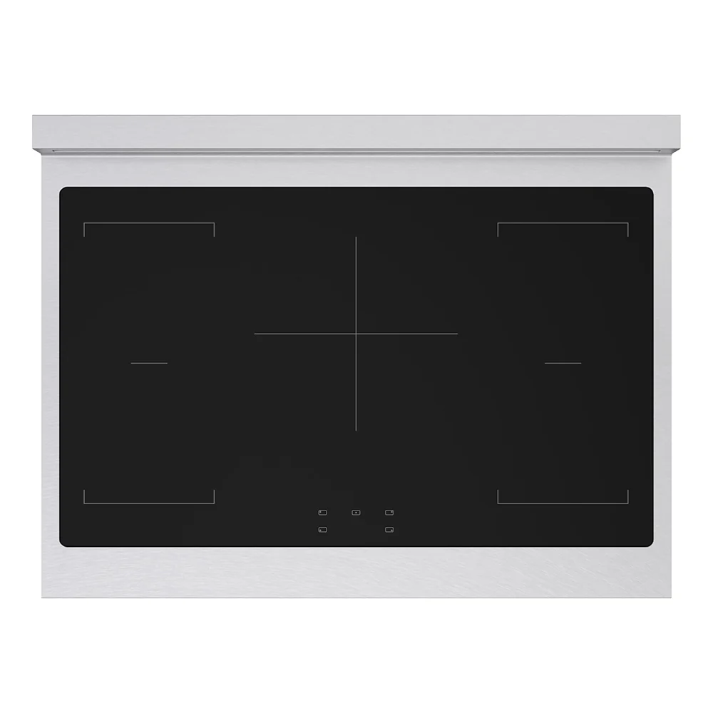 ZLINE 36 in. 5.2 cu. ft. Paramount Induction Range with 5 Element Cooktop and Electric Convection Oven in Satin Stainless Steel (SINRS-36) - Image 2