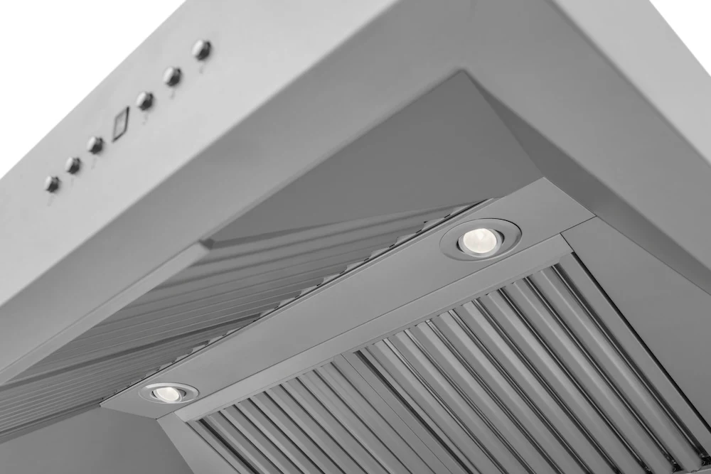 ZLINE 36" Professional Ducted Wall Mount Range Hood in Stainless Steel (697-36) - Image 8