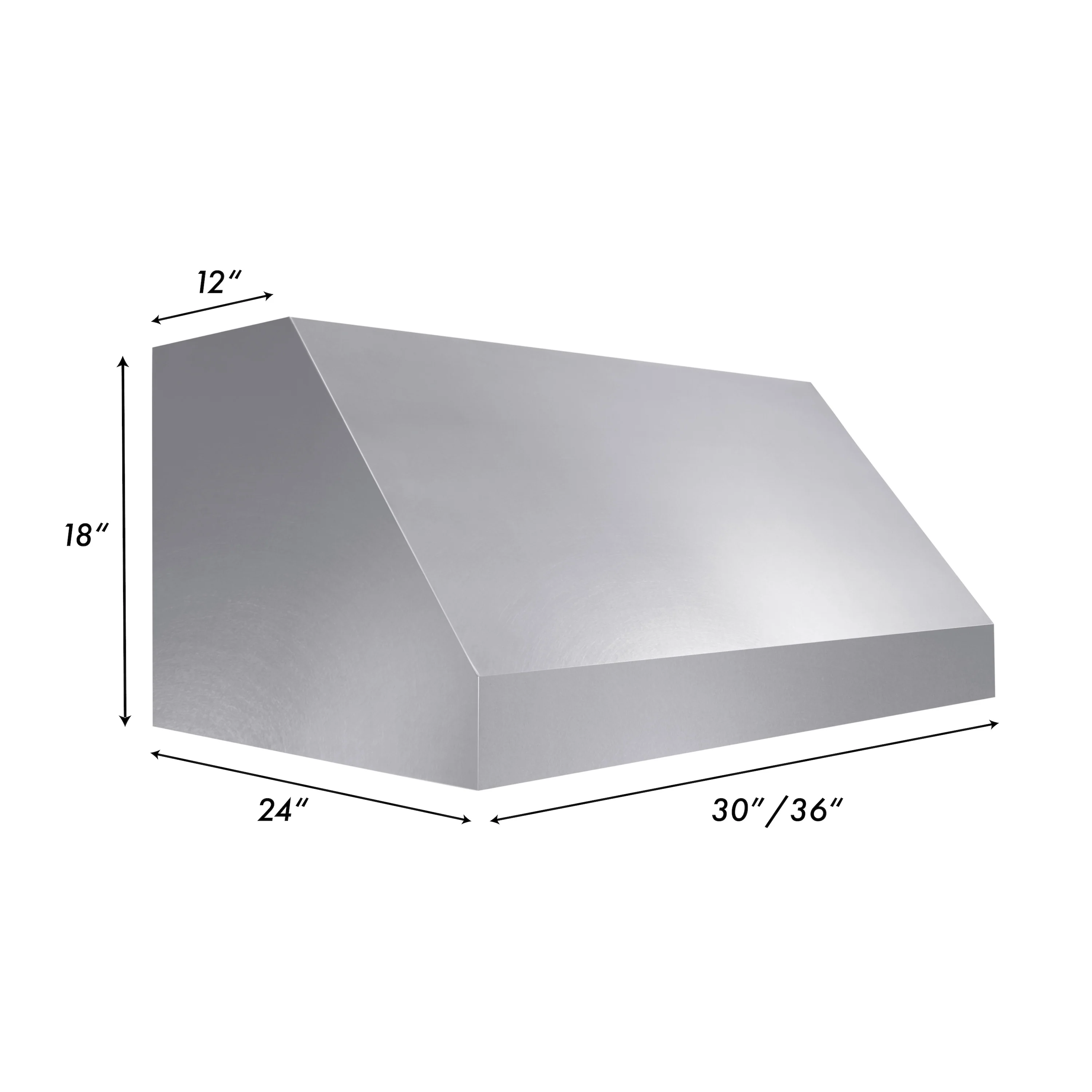 ZLINE 36" Fingerprint Resistant Stainless Steel Convertible Vent Under Cabinet Range Hood (8685S-36) - Image 9
