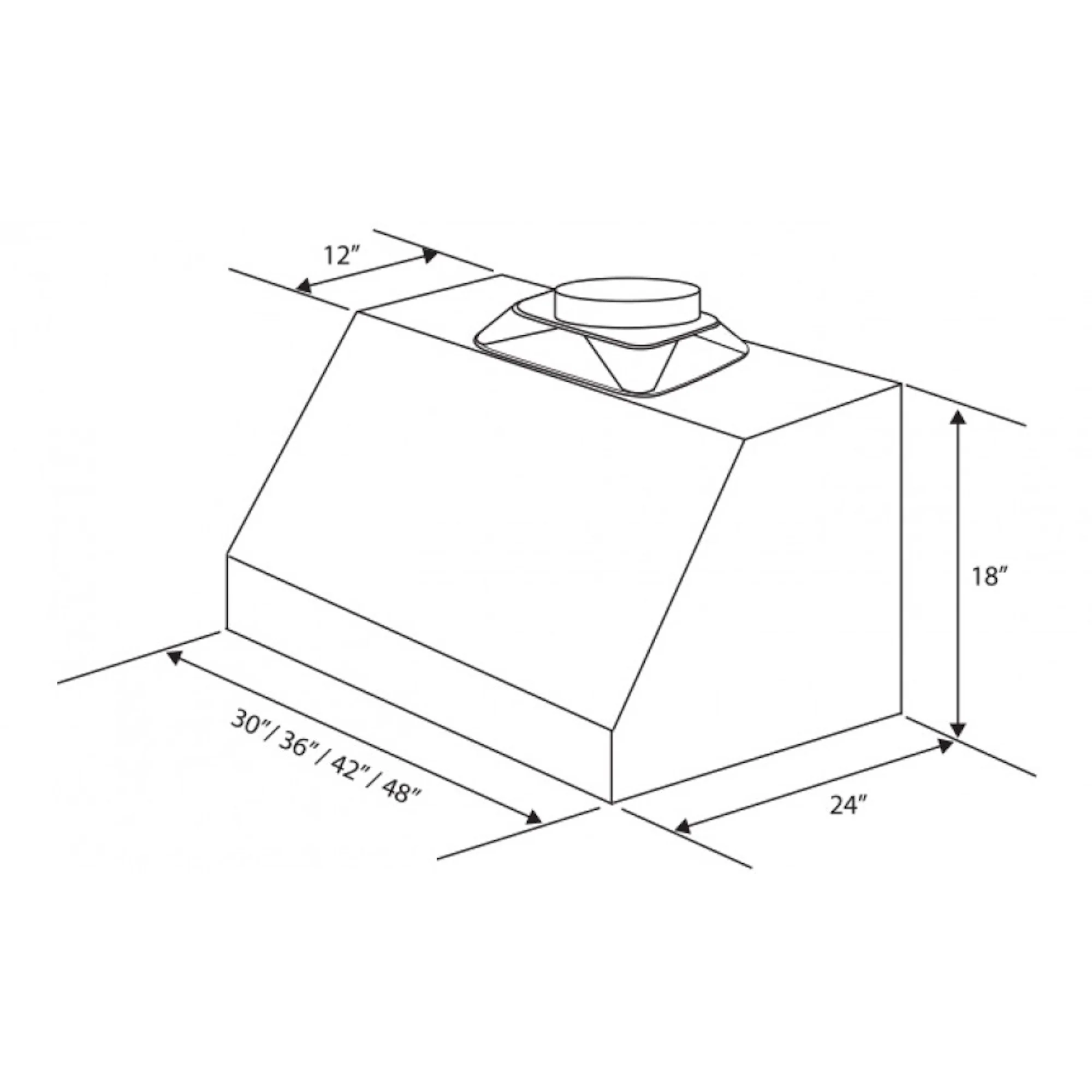ZLINE 36" Convertible Vent Under Cabinet Range Hood in Stainless Steel (523-36) - Image 8