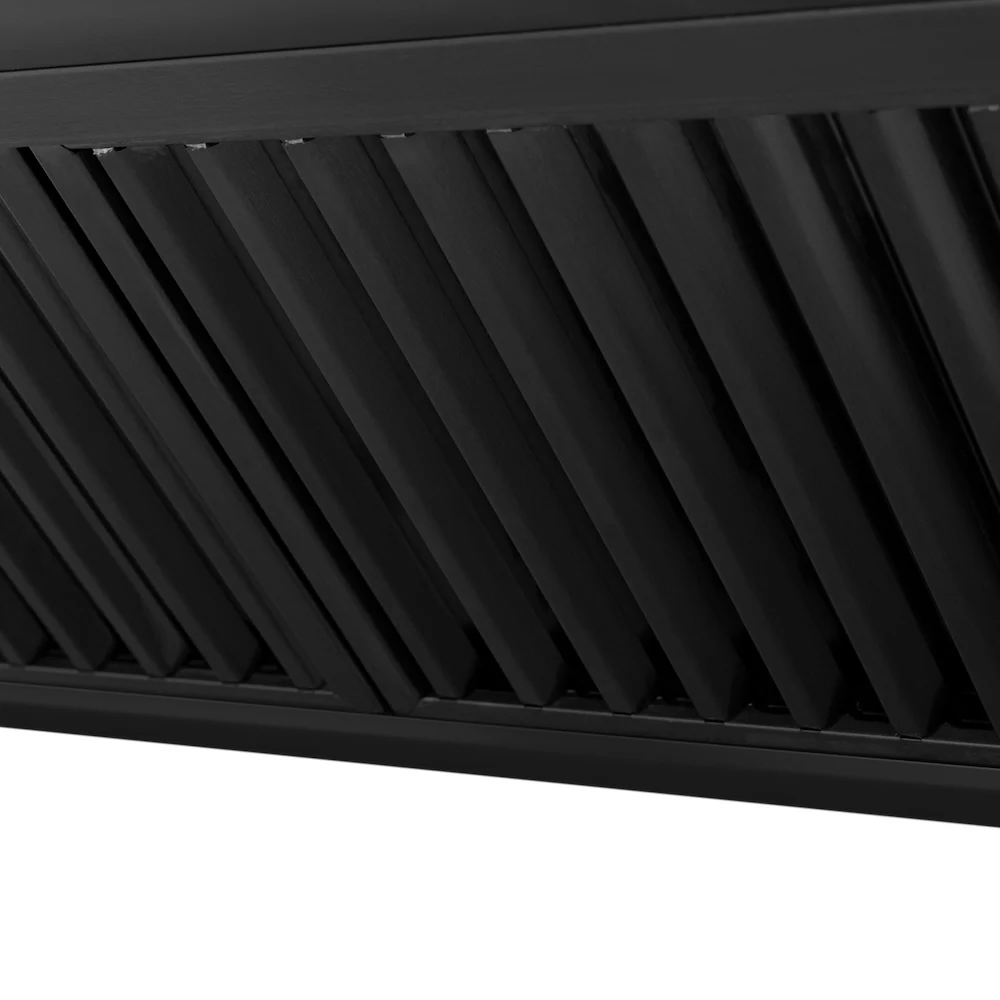 ZLINE 36" Black Stainless Steel Range Hood with Black Stainless Steel Handle (BS655-36-BS) - Image 7