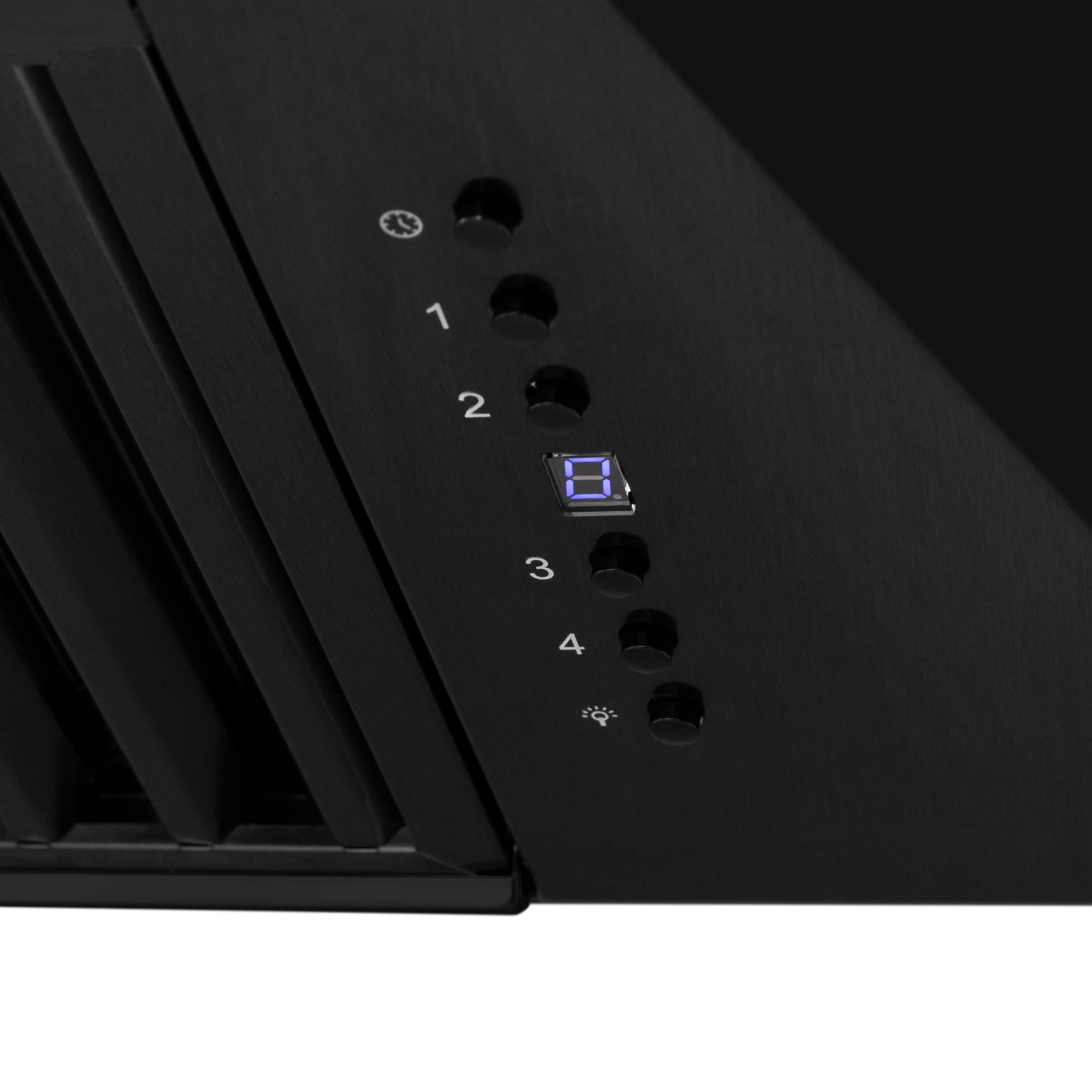 ZLINE 36" Ducted Vent Black Stainless Steel Wall Mount Range Hood (BS655N-36) - Image 7