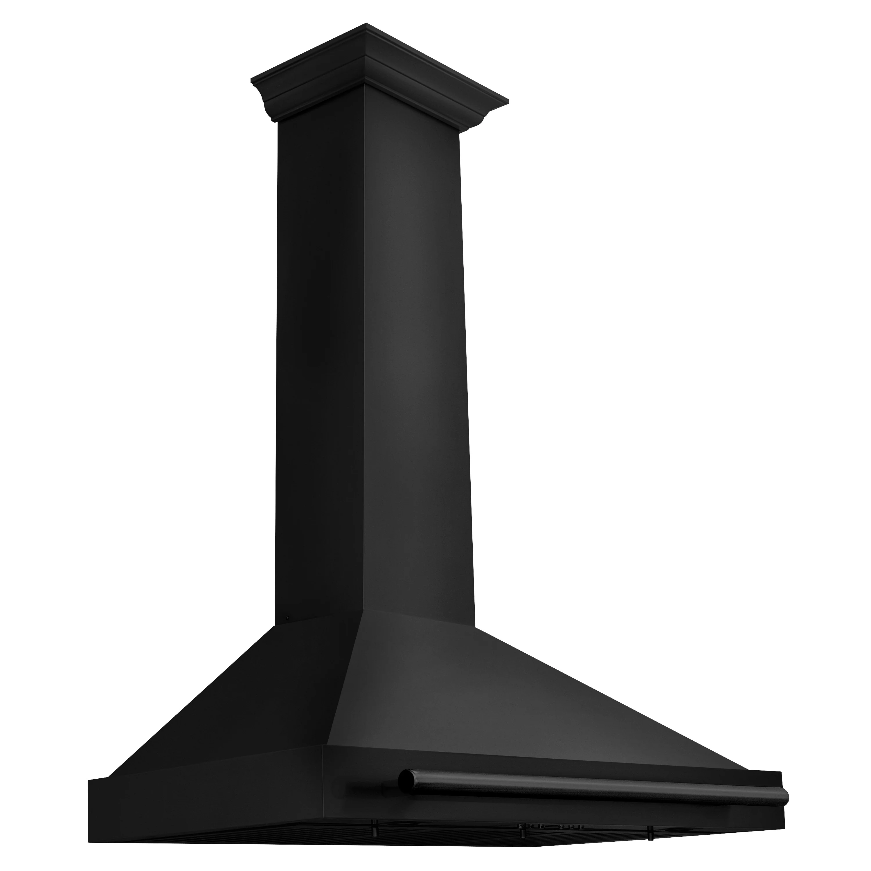 ZLINE 36 in. Convertible Black Stainless Steel Wall Mount Range Hood With Black Stainless Steel Handle (BSKB4X-36) - Image 4