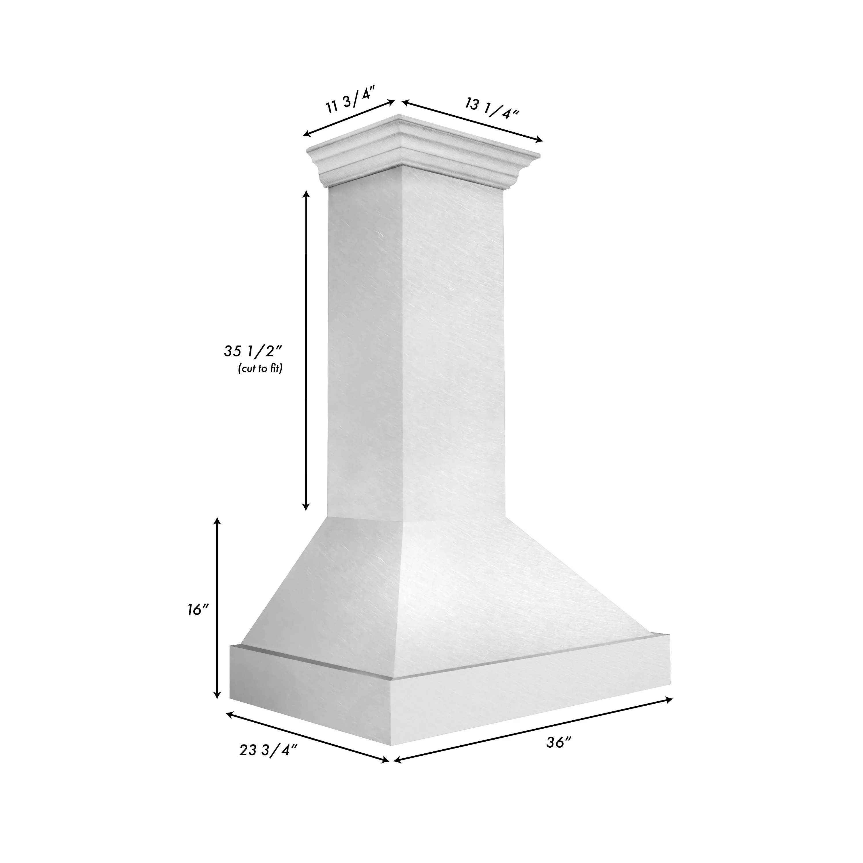ZLINE 36" Fingerprint Resistant Stainless Steel Range Hood (8654SN-36) - Image 10
