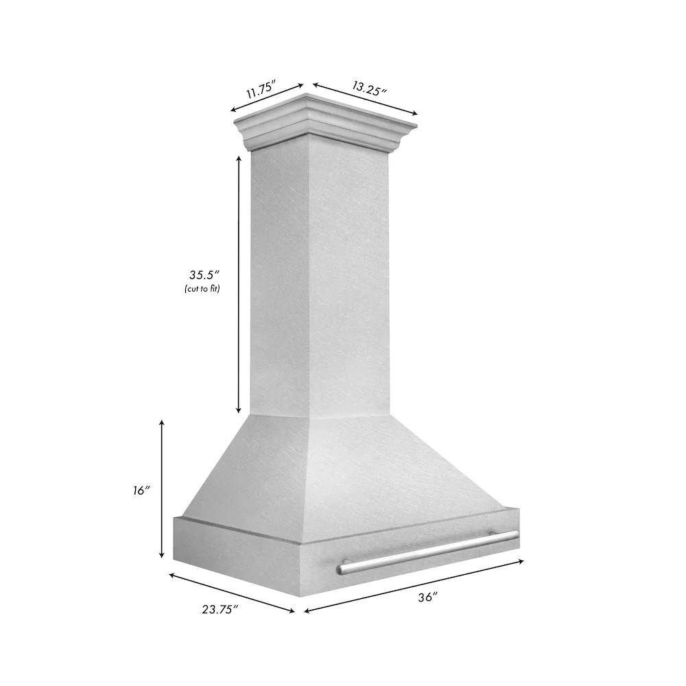 ZLINE 36" Fingerprint Resistant Stainless Steel Range Hood (8654SNX-36) - Image 11
