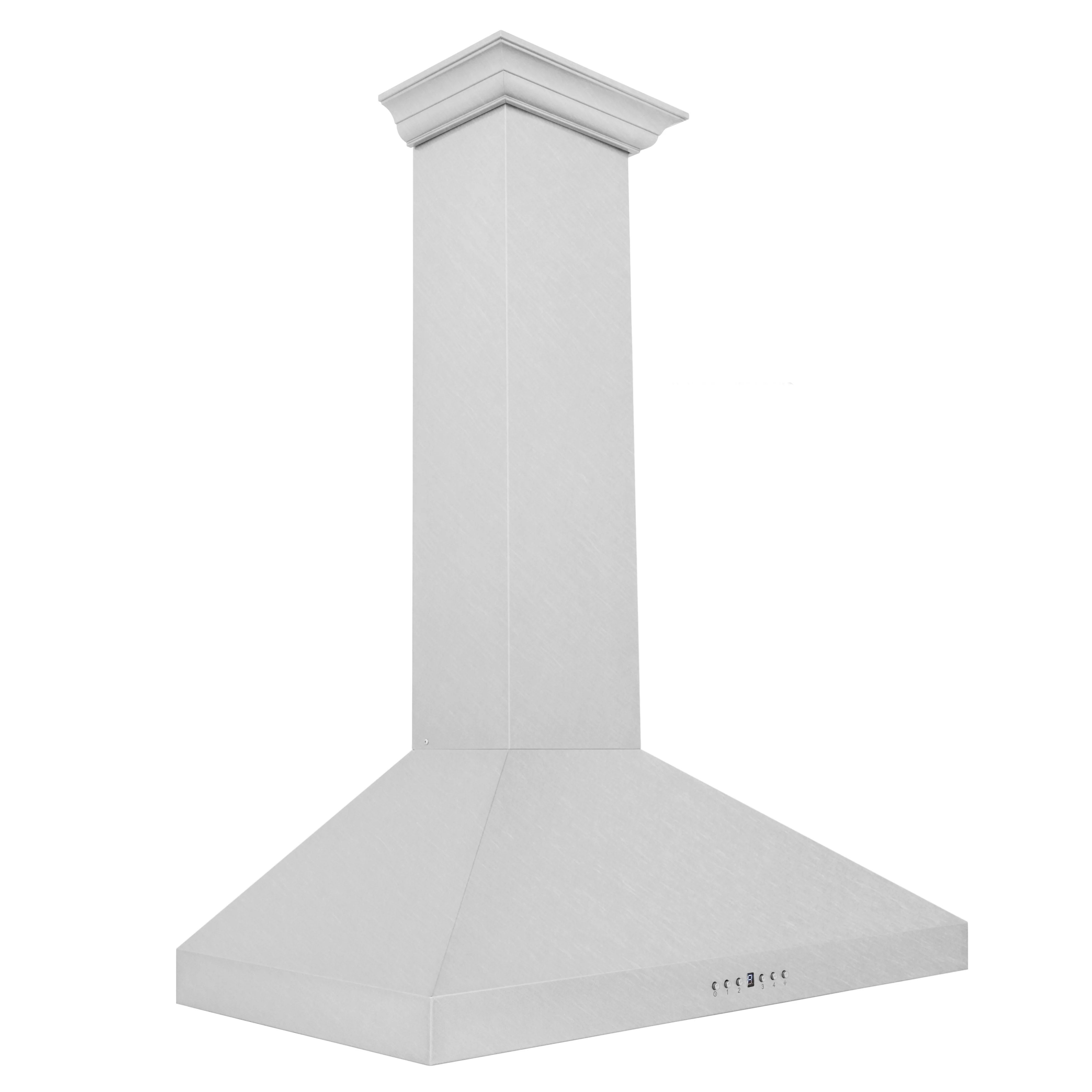 ZLINE 36" Convertible Vent Wall Mount Range Hood in Fingerprint Resistant Stainless Steel (8KL3S-36)