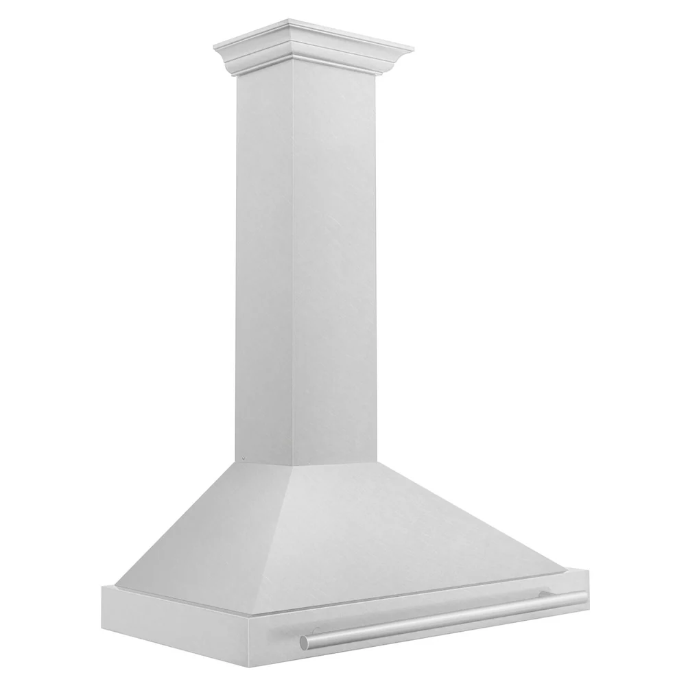 ZLINE 36 in. Convertible Fingerprint Resistant Satin Stainless Steel Range Hood with Stainless Steel Handle (KB4SNX-36) - Image 4
