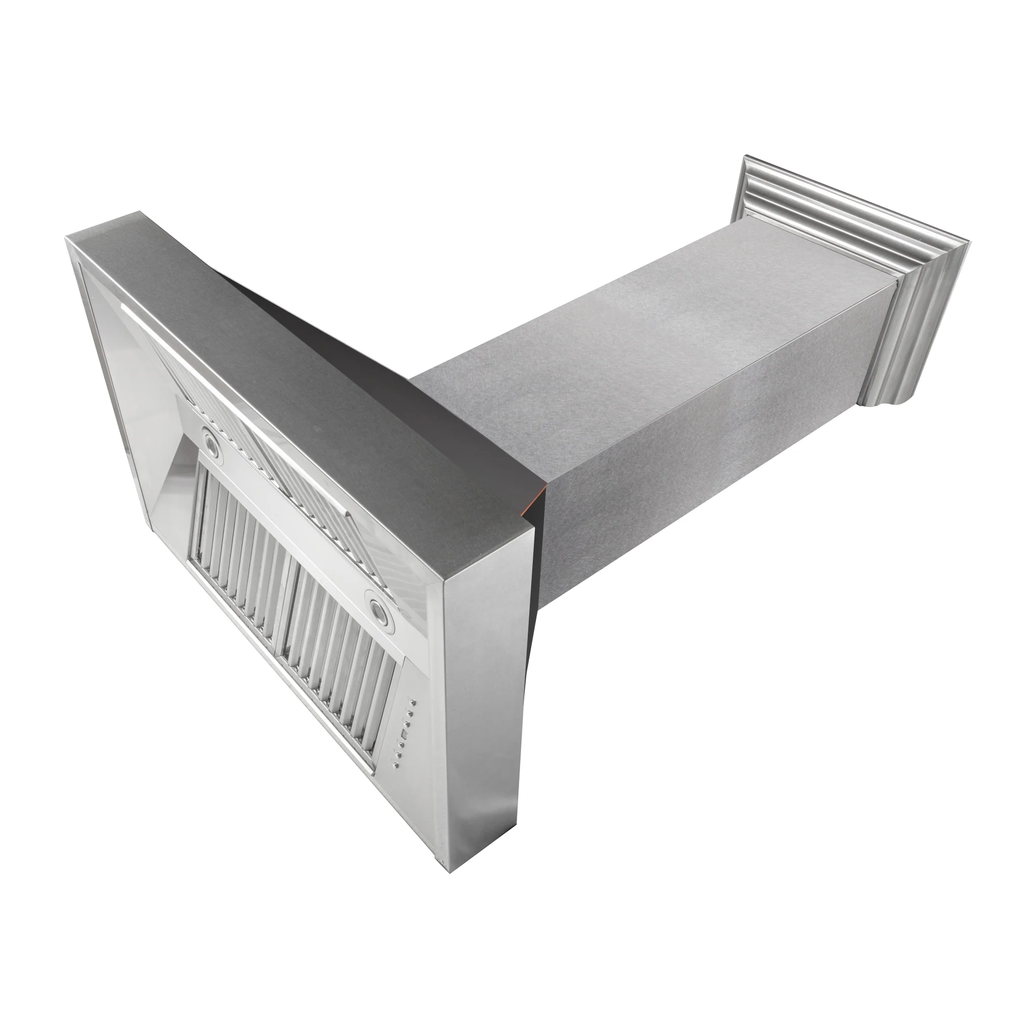 36" Ducted Fingerprint Resistant Stainless Steel Range Hood with Oil Rubbed Bronze Shell (8654ORB-36) - Image 3