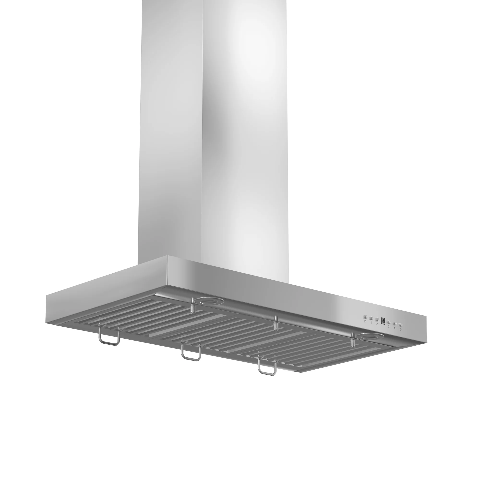ZLINE 36" Convertible Vent Wall Mount Range Hood in Stainless Steel with Crown Molding (KECRN-36) - Image 5