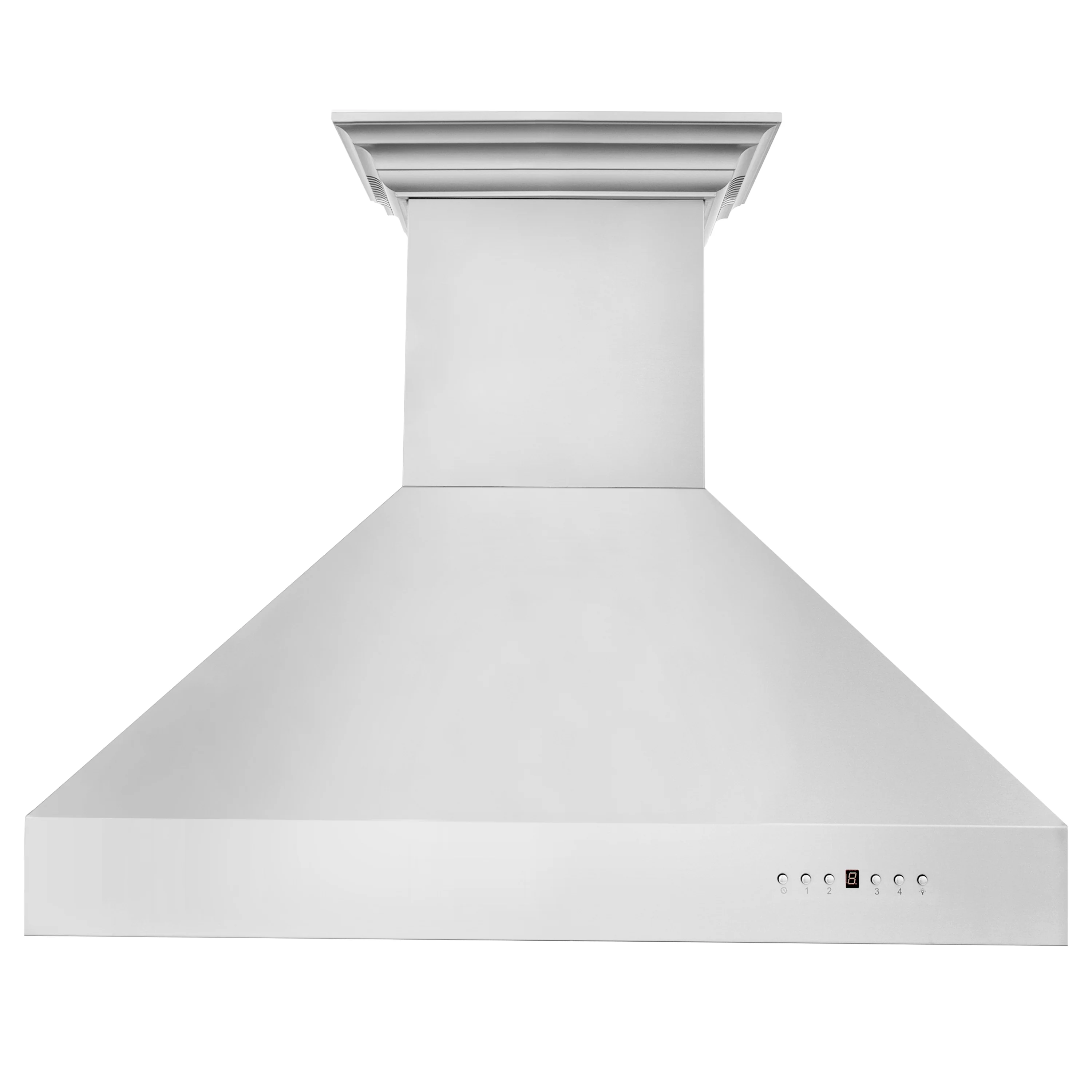 36" ZLINE CrownSound™Ducted Vent Wall Mount Range Hood in Stainless Steel with Built-in Bluetooth Speakers (697CRN-BT-36) - Image 6