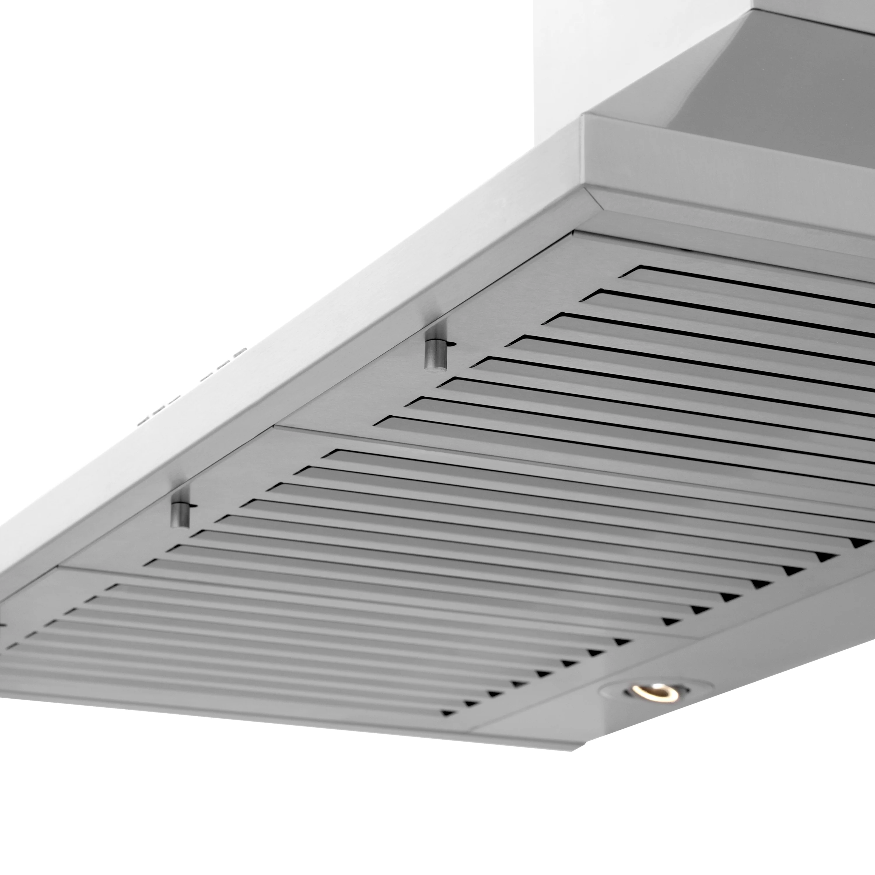 36" ZLINE CrownSound™Ducted Vent Wall Mount Range Hood in Stainless Steel with Built-in Bluetooth Speakers (KL2CRN-BT-36) - Image 10