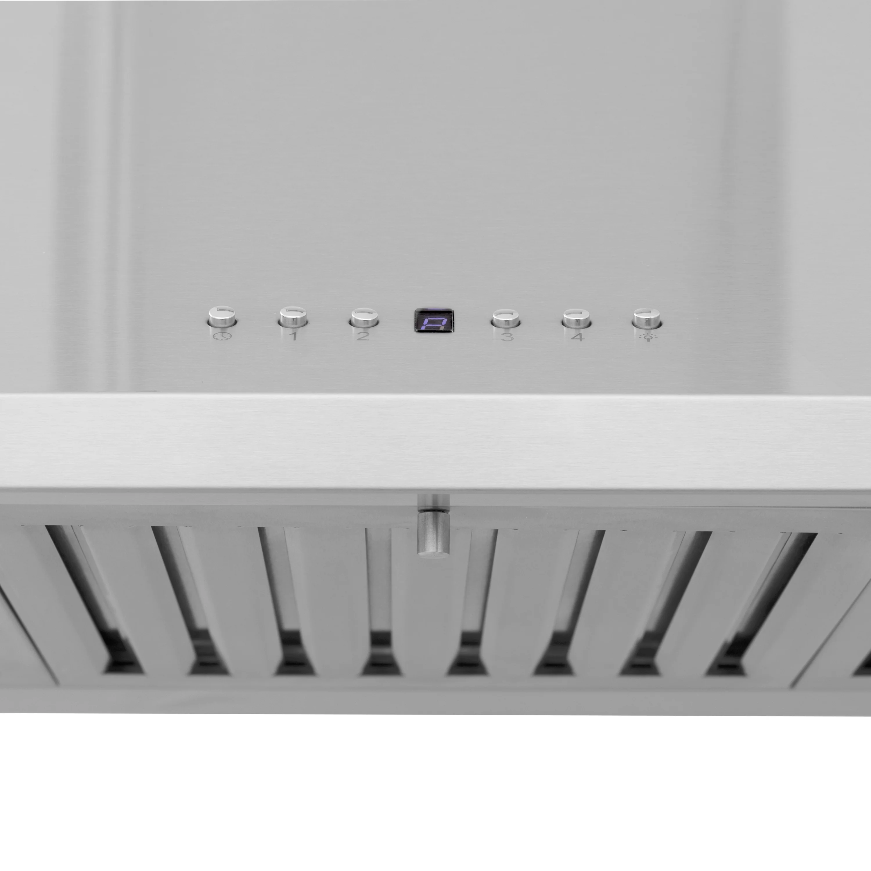 36" ZLINE CrownSound™Ducted Vent Wall Mount Range Hood in Stainless Steel with Built-in Bluetooth Speakers (KL2CRN-BT-36) - Image 9