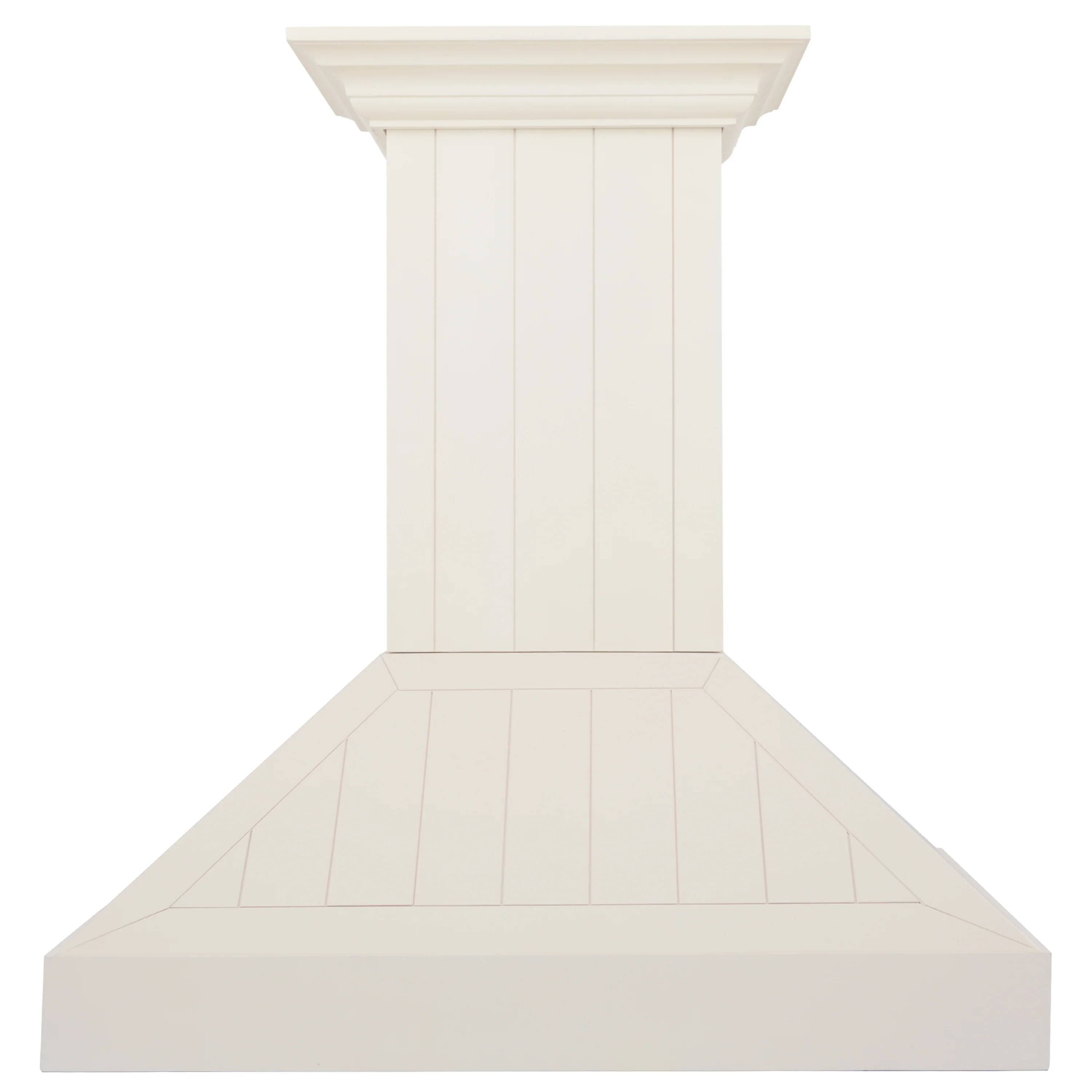 ZLINE 36" Ducted Vent Wooden Convertible Vent Wall Mount Range Hood in Cottage White (KPTT-36) - Image 5