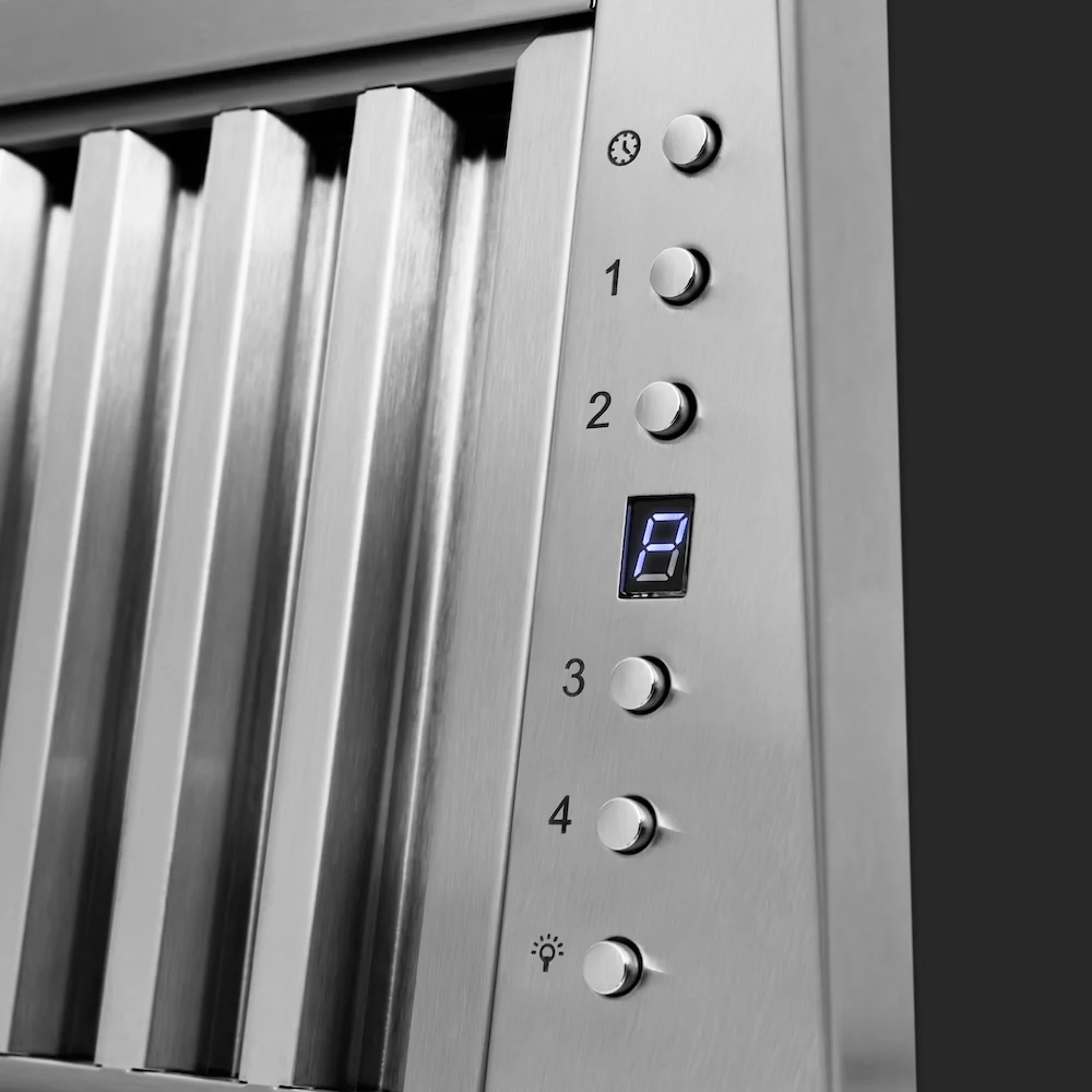 ZLINE 36 in. Wooden Wall Mount Range Hood in Rustic Black Finish (355CC-36) - Image 5
