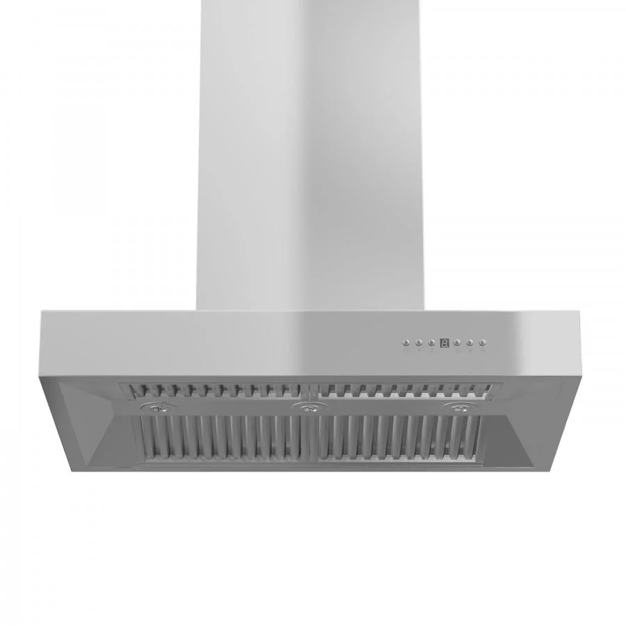 ZLINE 42" Ducted Outdoor Island Mount Range Hood in Stainless Steel (KECOMi-304-42) - Image 3
