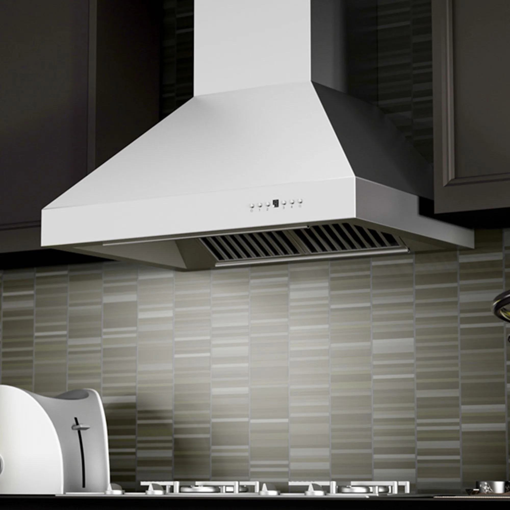ZLINE 42 in. Professional Ducted Vent Wall Mount Range Hood in Stainless Steel (667-42) - Image 12