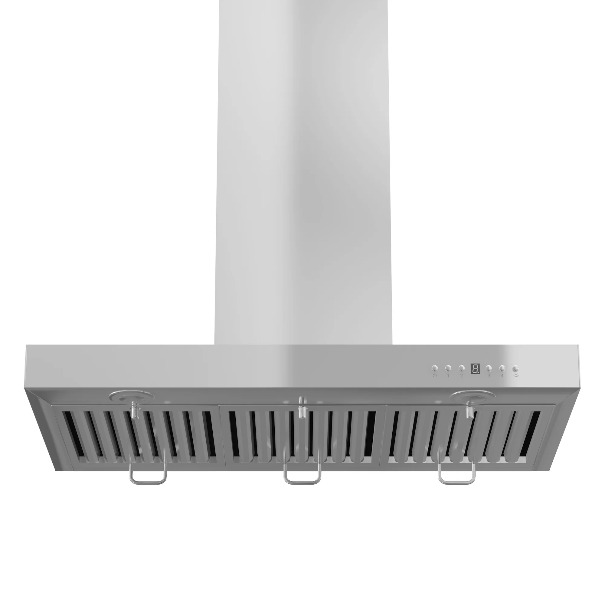 ZLINE 42" Convertible Vent Wall Mount Range Hood in Stainless Steel with Crown Molding (KECRN-42) - Image 7