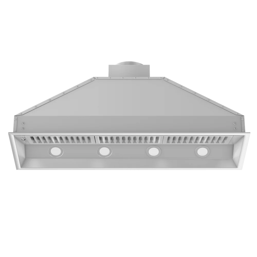 ZLINE 46 in. Ducted Wall Mount Range Hood Insert in Stainless Steel (695-46) - Image 6
