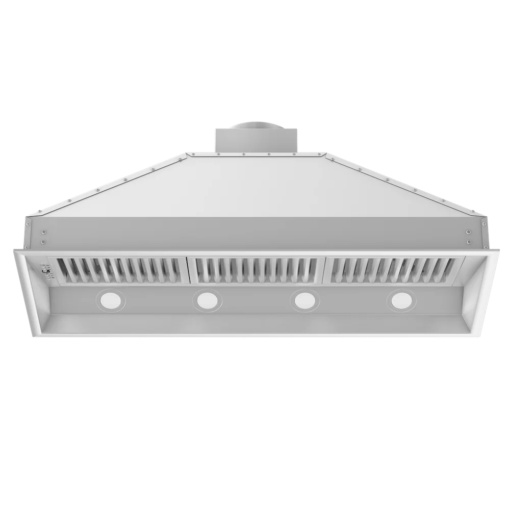 ZLINE 46 in. Ducted Wall Mount Range Hood Insert in Stainless Steel (698-46) - Image 4