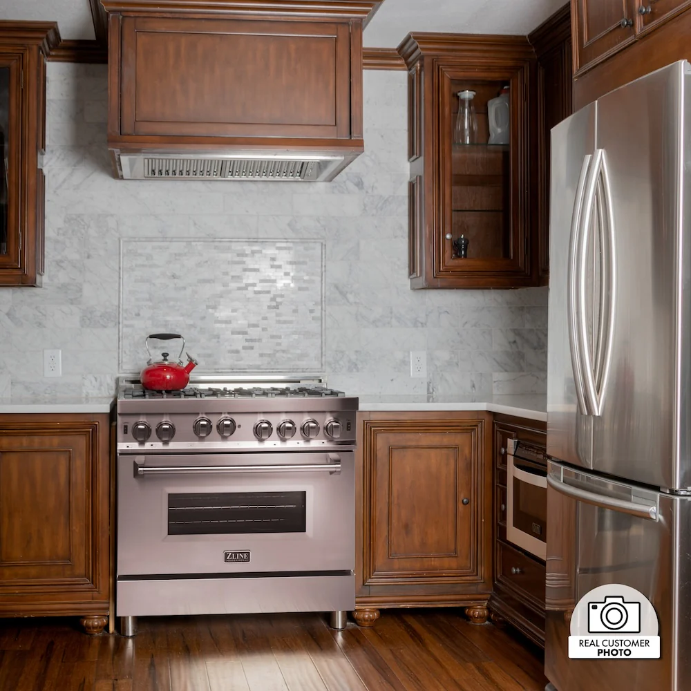 ZLINE 46 in. Ducted Wall Mount Range Hood Insert in Stainless Steel (698-46) - Image 7
