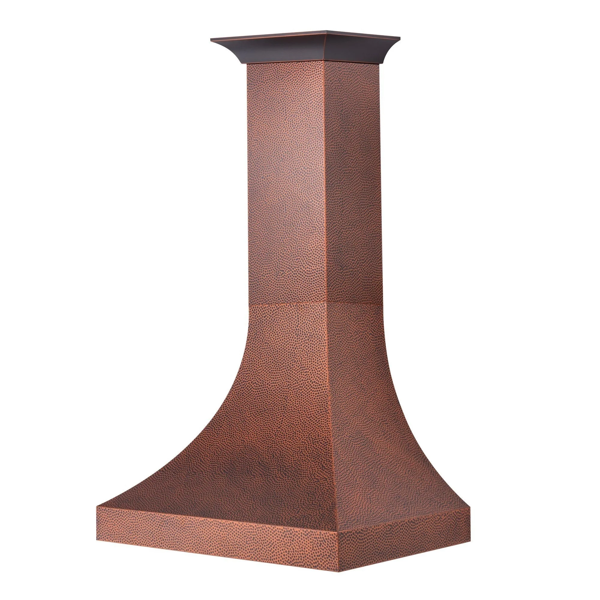 ZLINE 48" Designer Series Hand-Hammered Copper Finish Ducted Wall Range Hood (8632H-48) - Image 5
