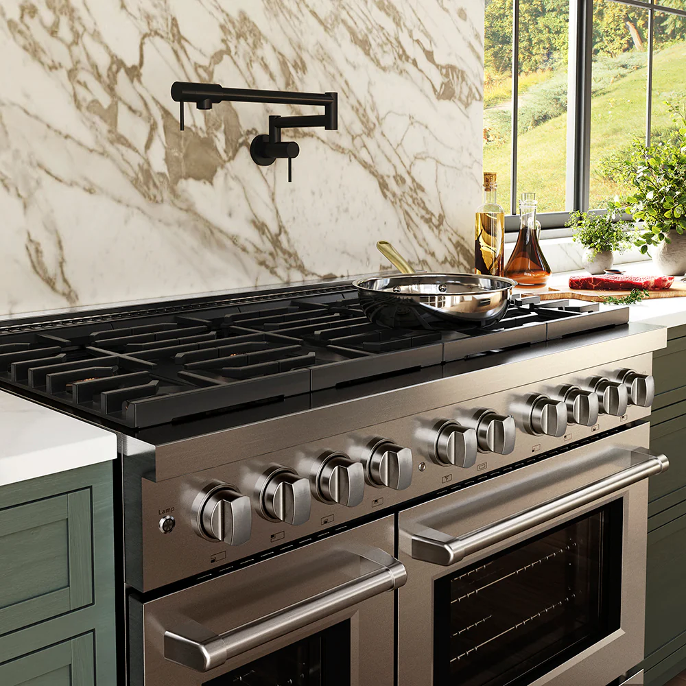 ZLINE 48 in. 6.7 cu. ft. Paramount Gas Range with 8 Burner DuoPro™ Cooktop and Dual Ovens in Stainless Steel, Open Box-Great Condition - Image 15